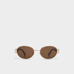 Gold Sunniesclubx Gold Men's Round - Round sunglasses | Aldo