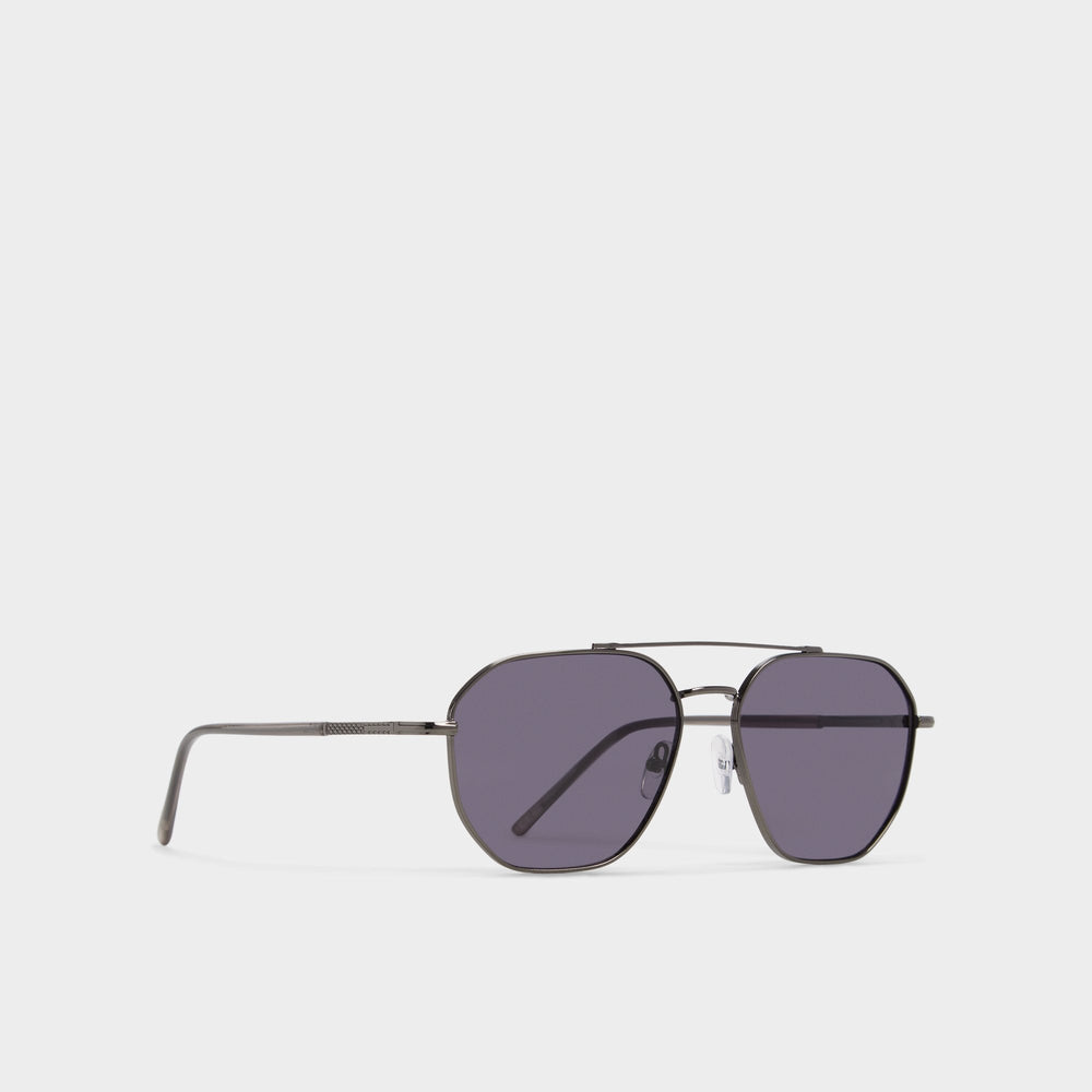 Dark grey Biensfeldt in Dark Grey - Aviator sunglasses | Aldo