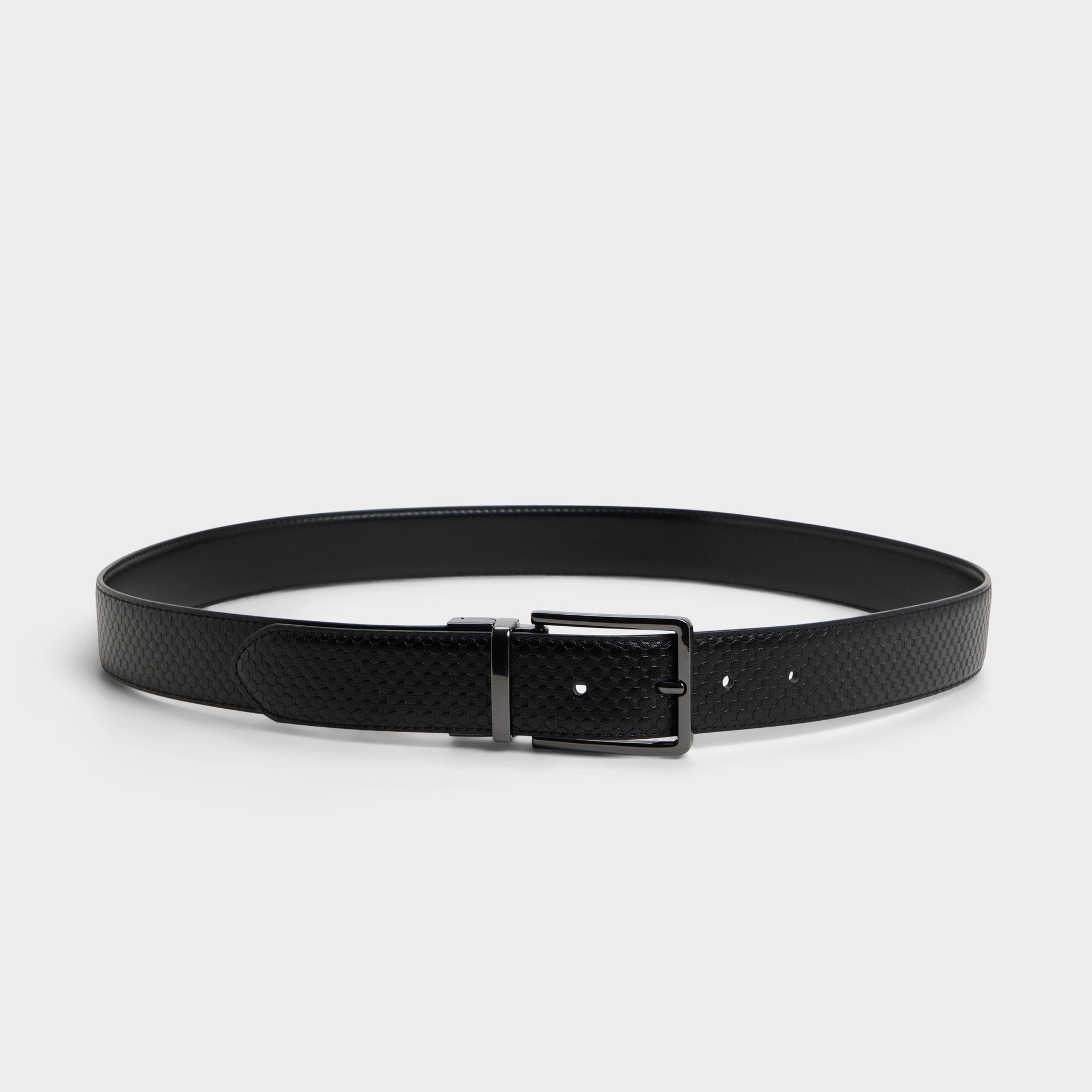 Black Abathien Black Men's Belts - Belt | Aldo