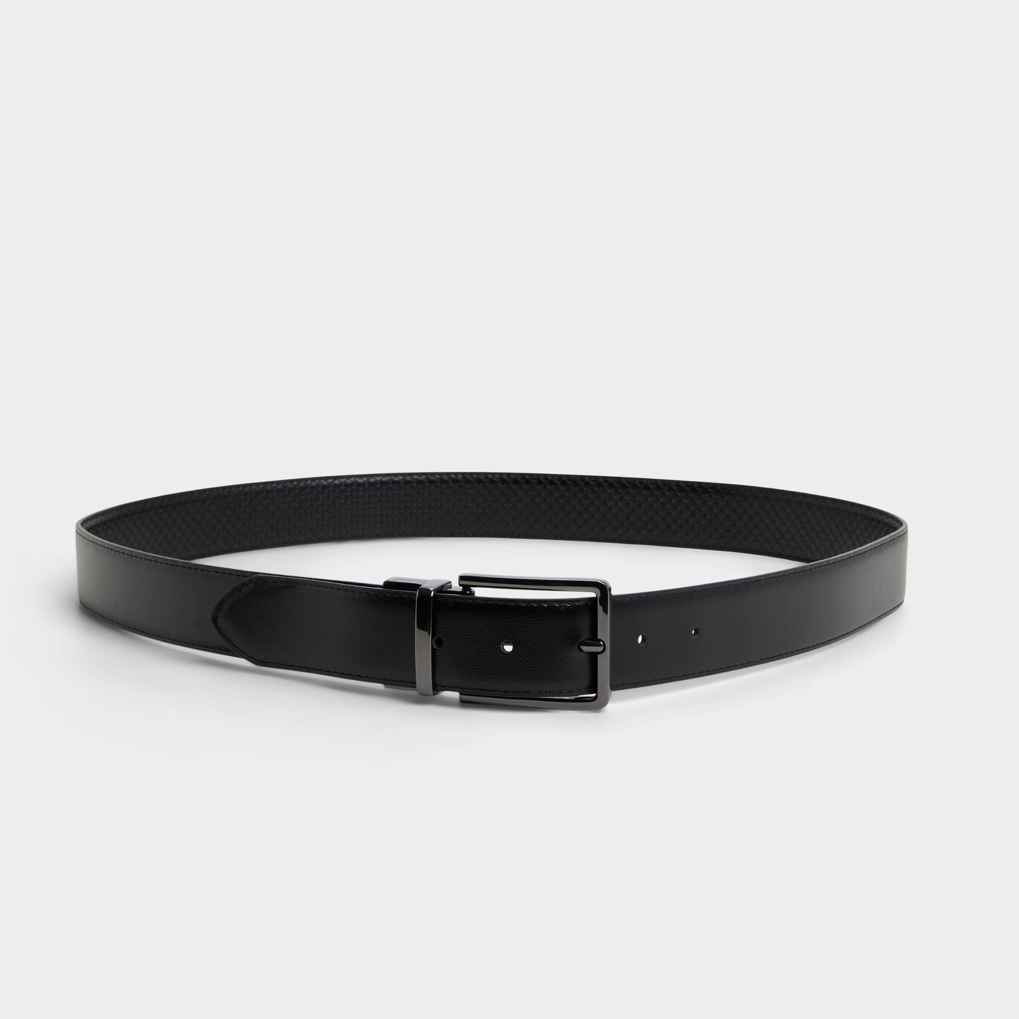Black Abathien Black Men's Belts - Belt | Aldo