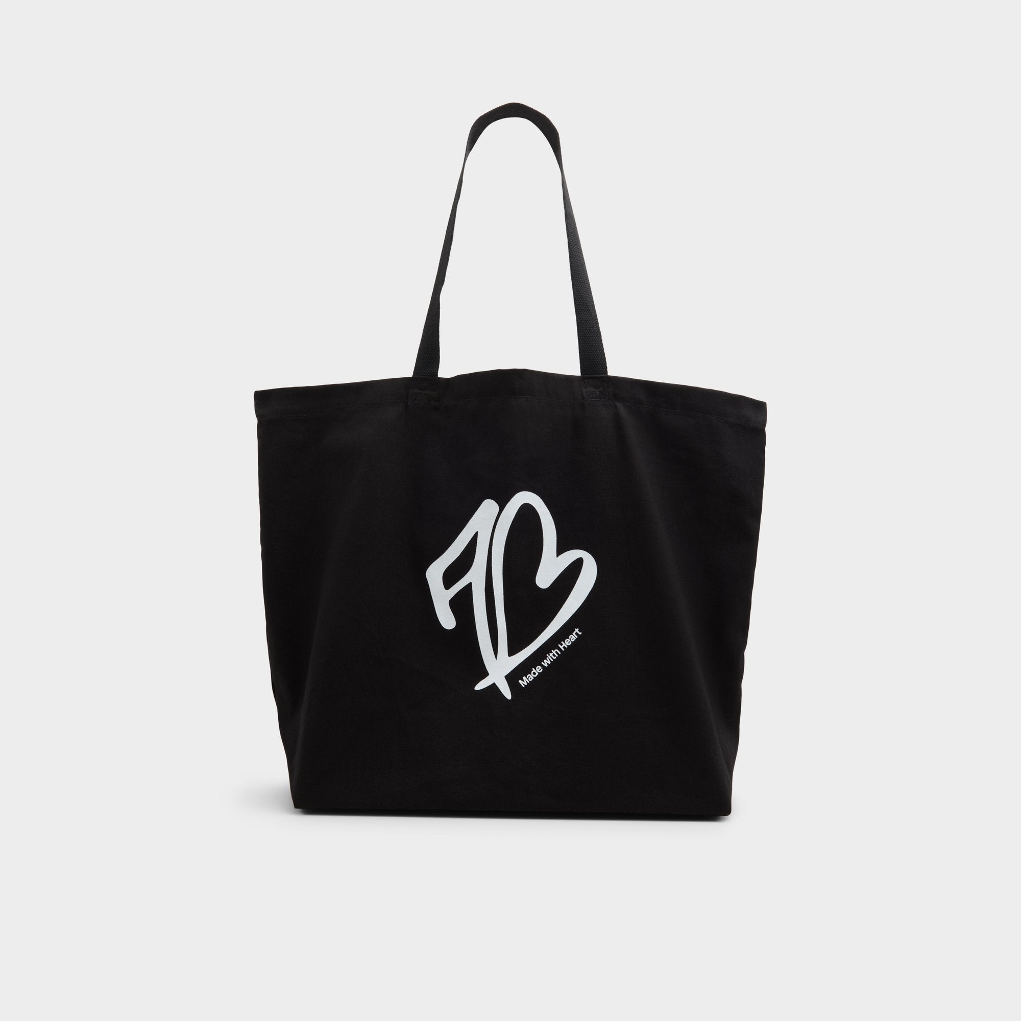 Black/White Made With Heart Tote Black/White Tote & Satchel bags - Tote bag | Aldo