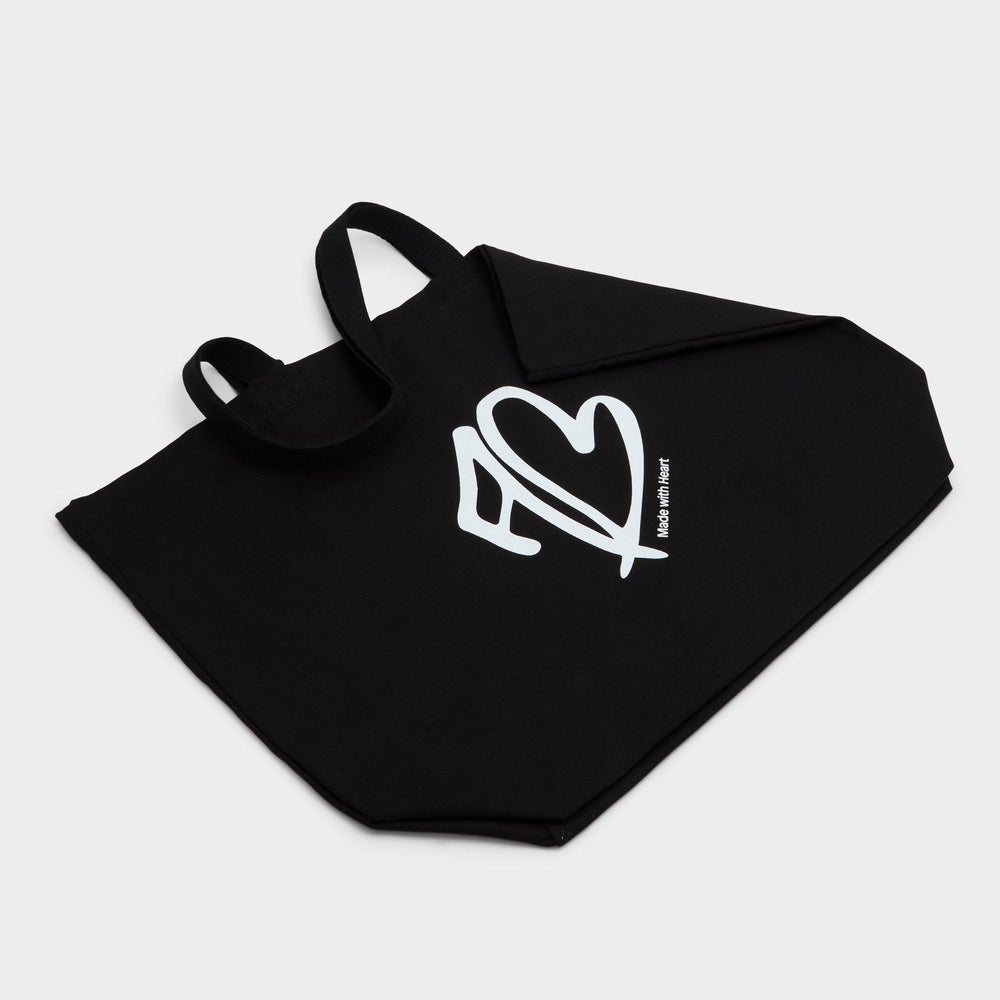 Black/White Made With Heart Tote Black/White Tote & Satchel bags - Tote bag | Aldo
