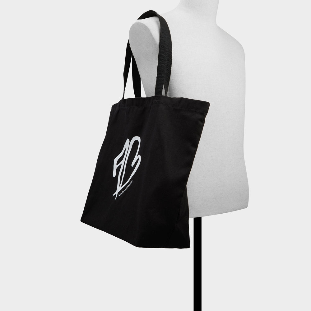 Black/White Made With Heart Tote Black/White Tote & Satchel bags - Tote bag | Aldo