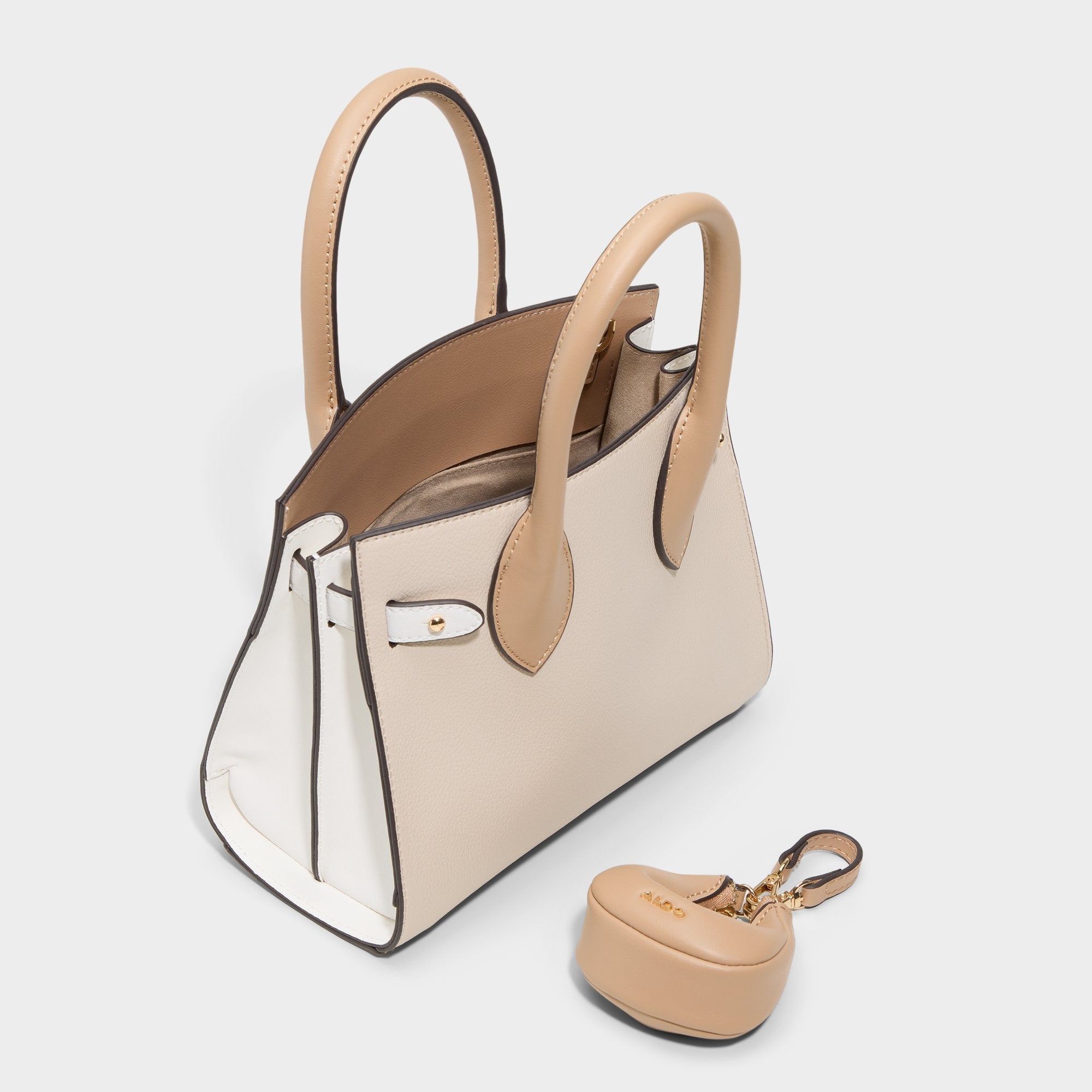 Bone Auraliee in Bone - Satchel bag | Aldo