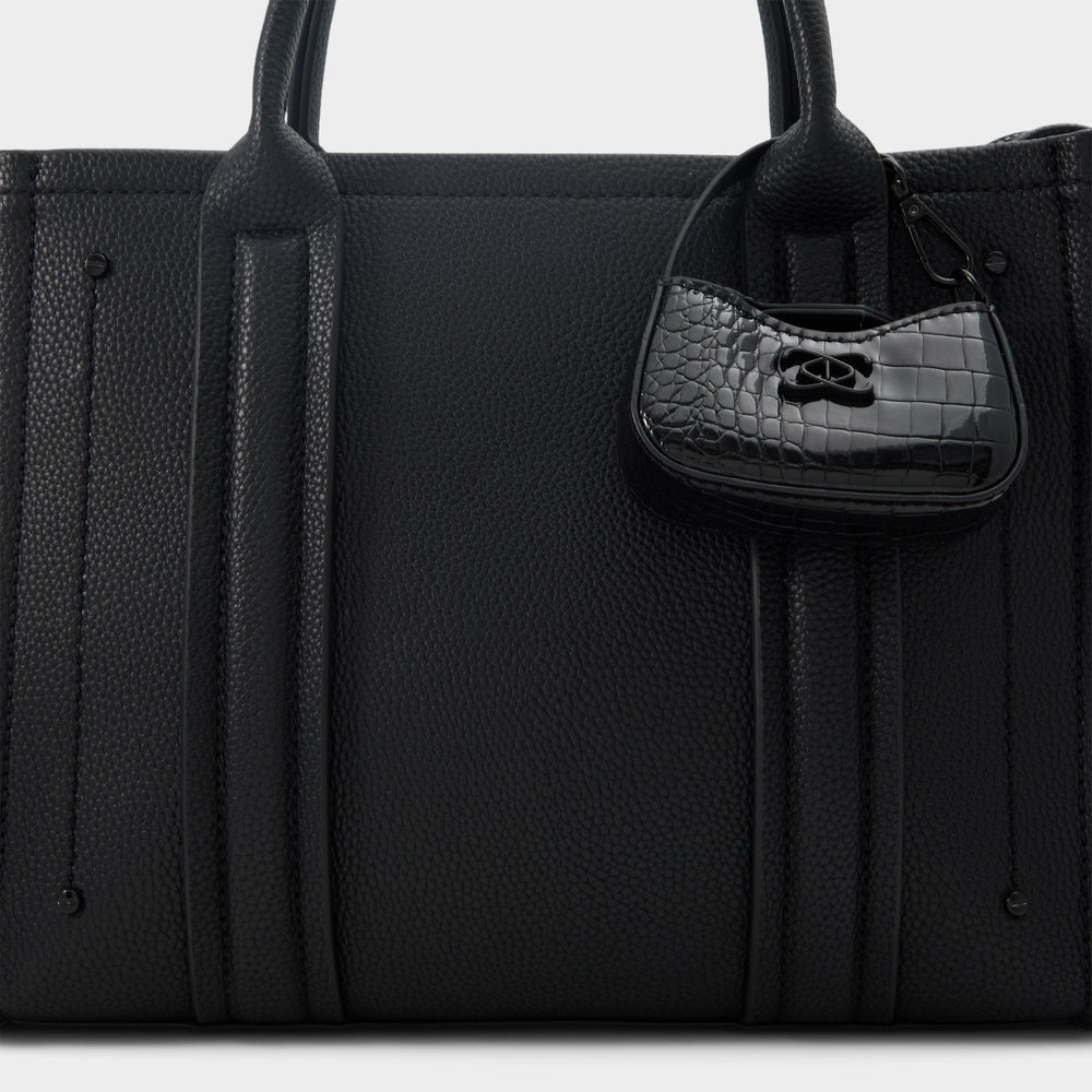 Black/Black Miniccharlii in Black Black - Bag charm | Aldo