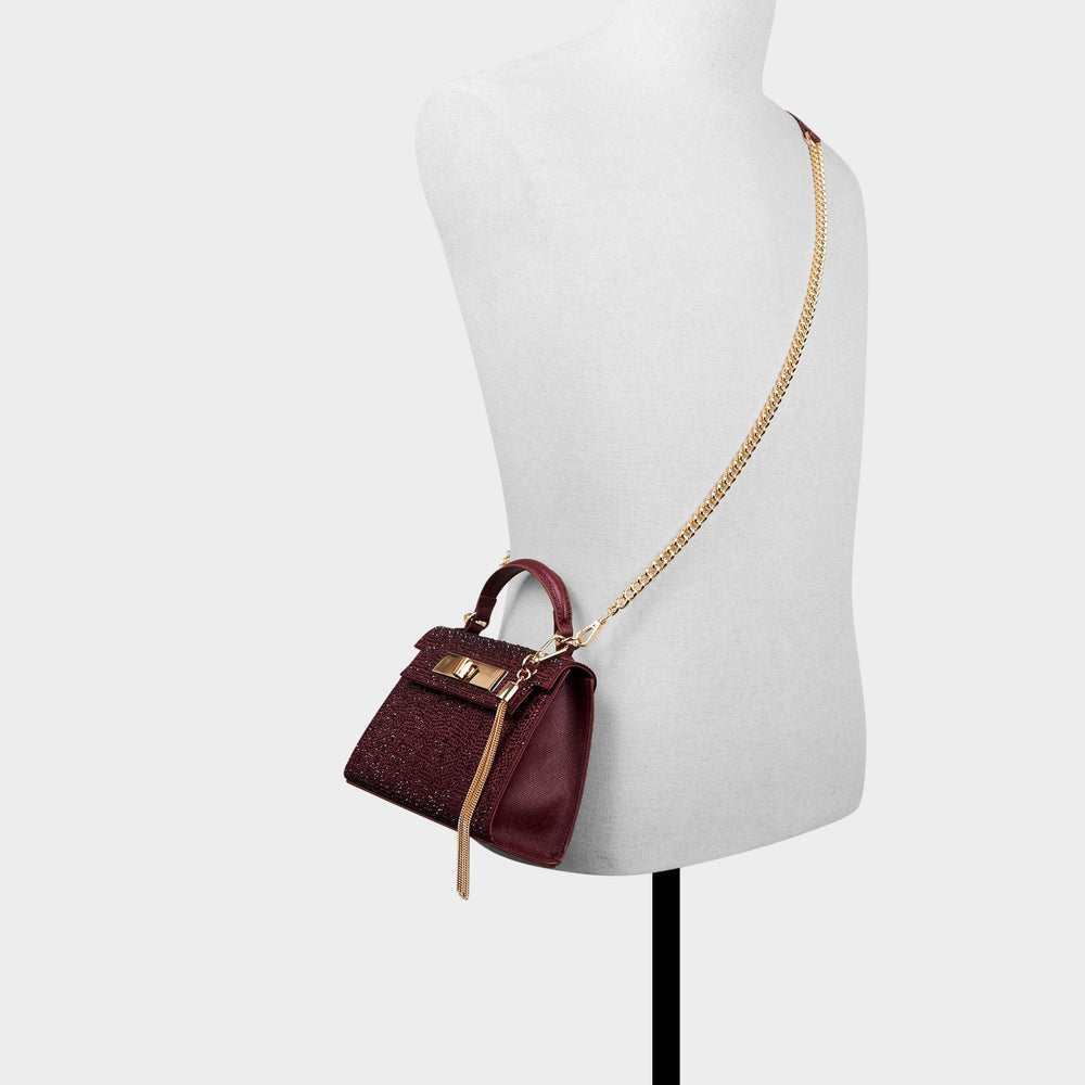Dark red Niki in Dark Red - Top handle bag | Aldo