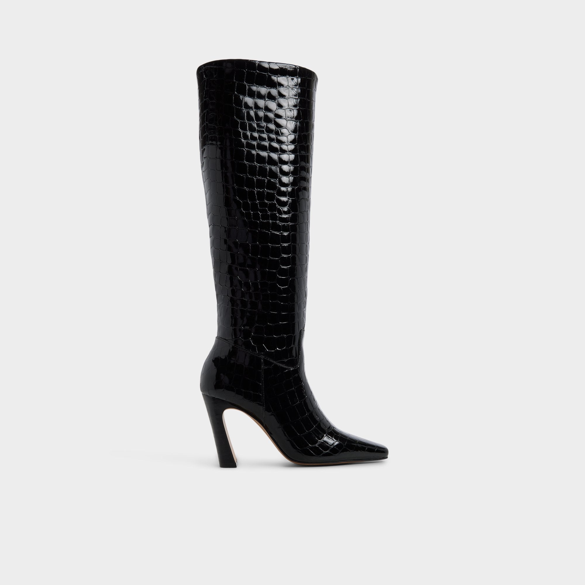 Black Vivienna in Black - Knee-high boot, Block heel | Aldo