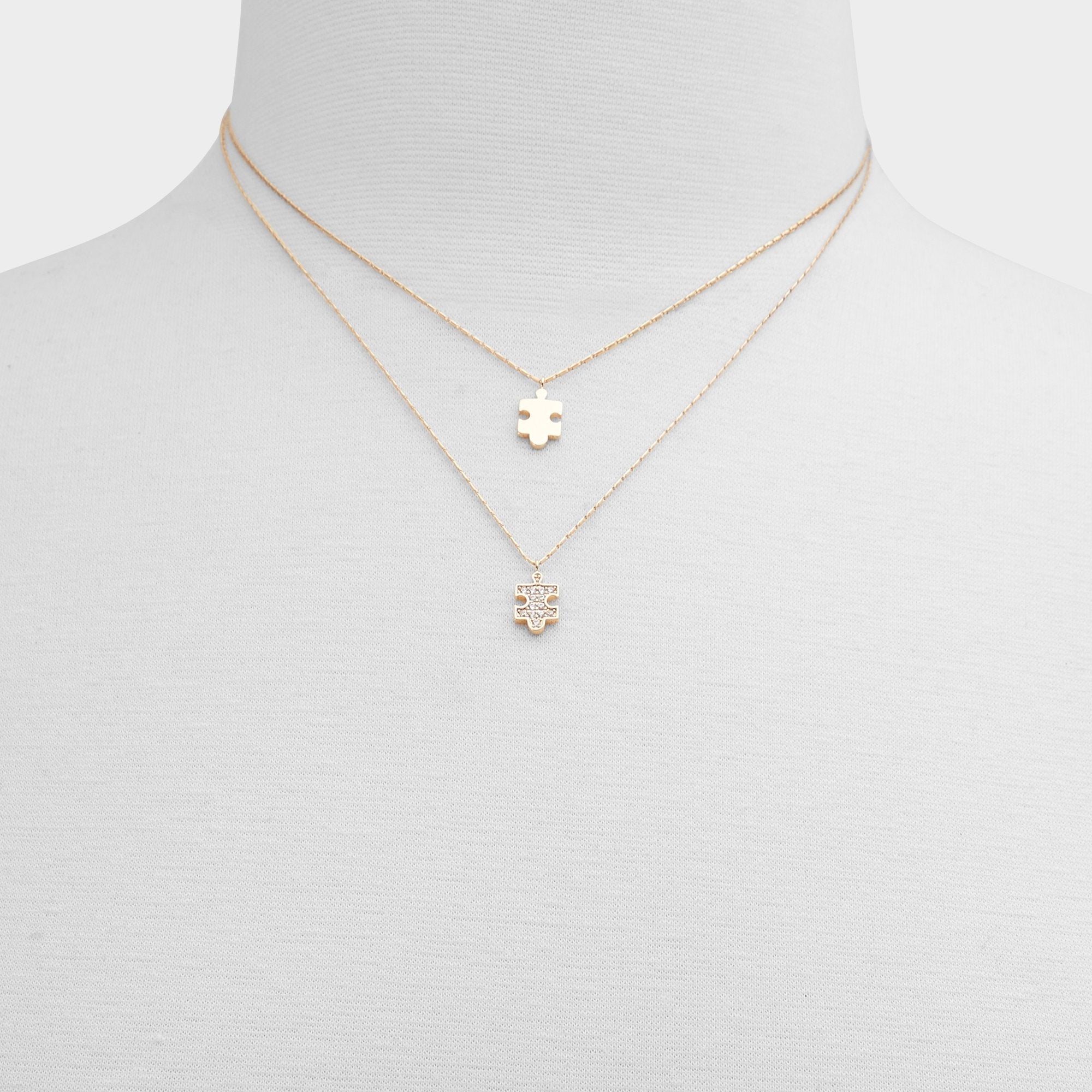 Gold/Clear Multi Besties Gold/Clear Multi Women's Necklaces - Gift set | Aldo