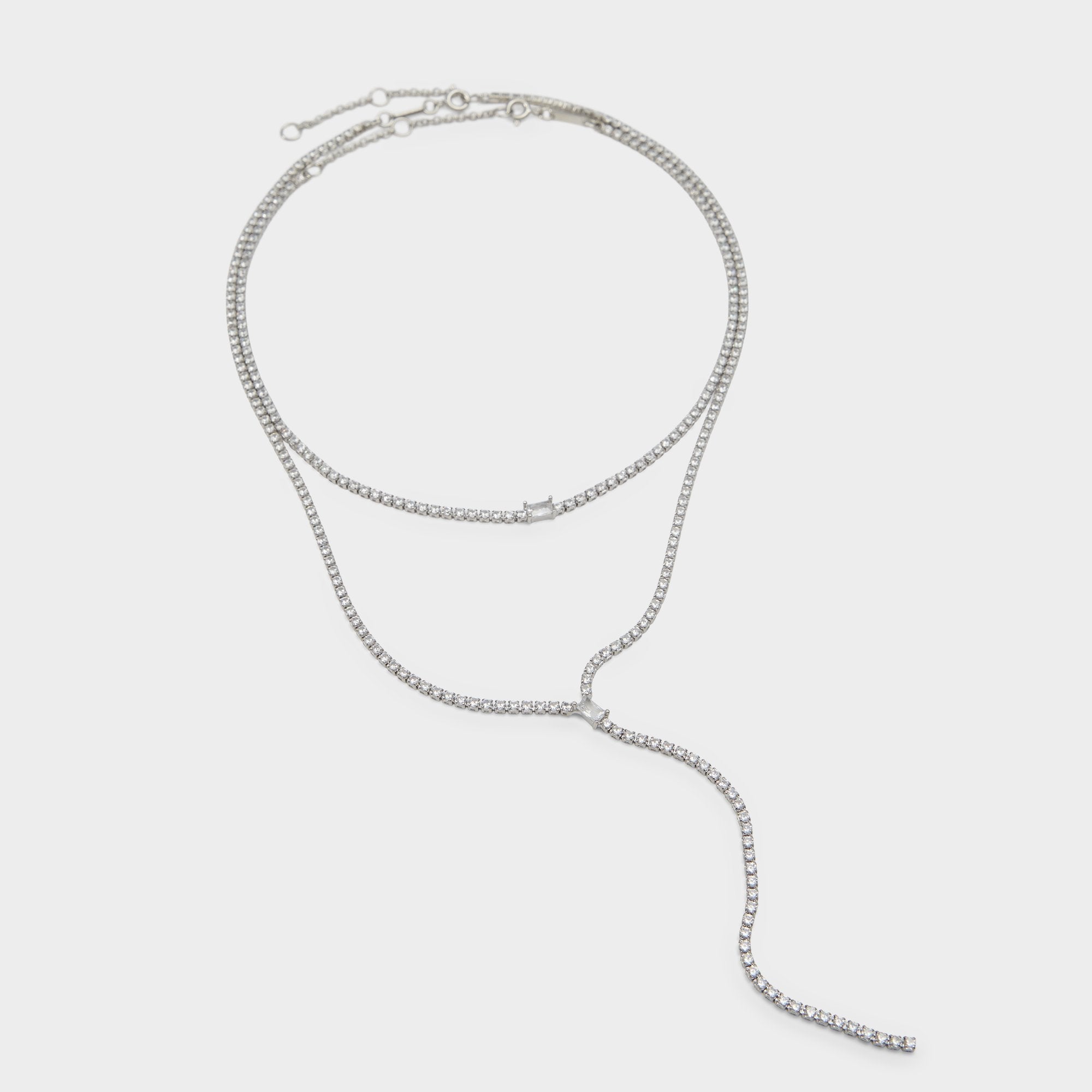 Silver/Clear Multi Alata Silver/Clear Multi Women's Cubic Zirconia - Necklace | Aldo
