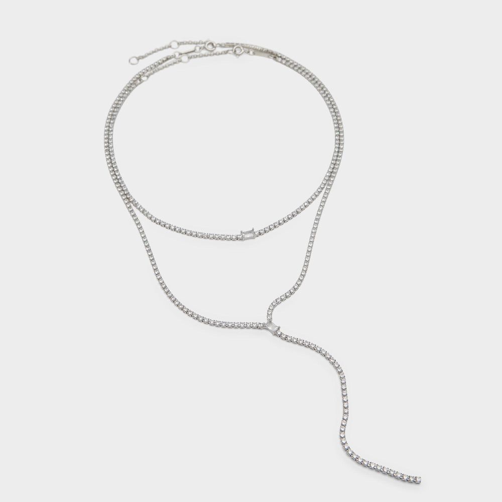 Silver/Clear Multi Alata Silver/Clear Multi Women's Cubic Zirconia - Necklace | Aldo