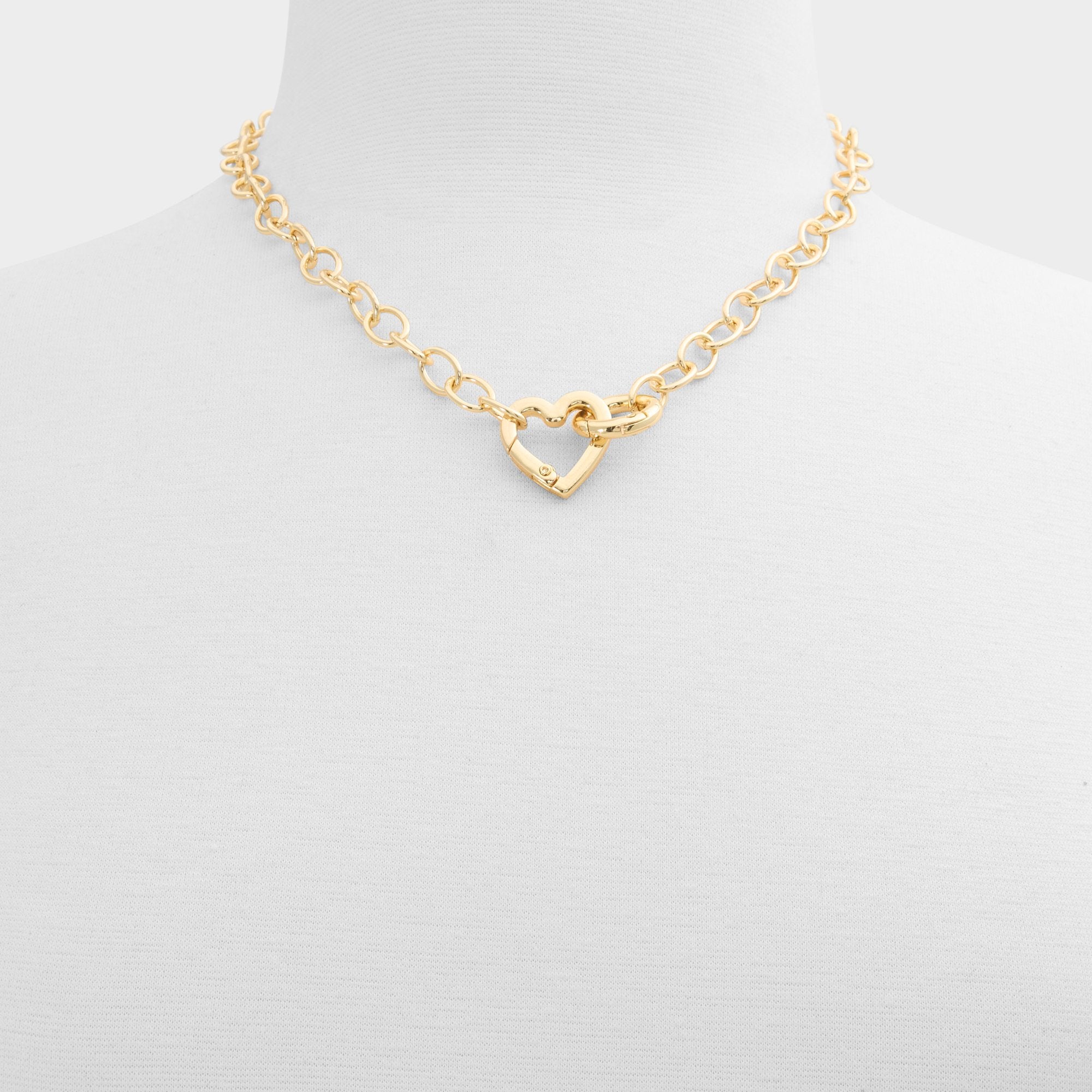 Gold Heartclip in Gold - Customizable necklace | Aldo