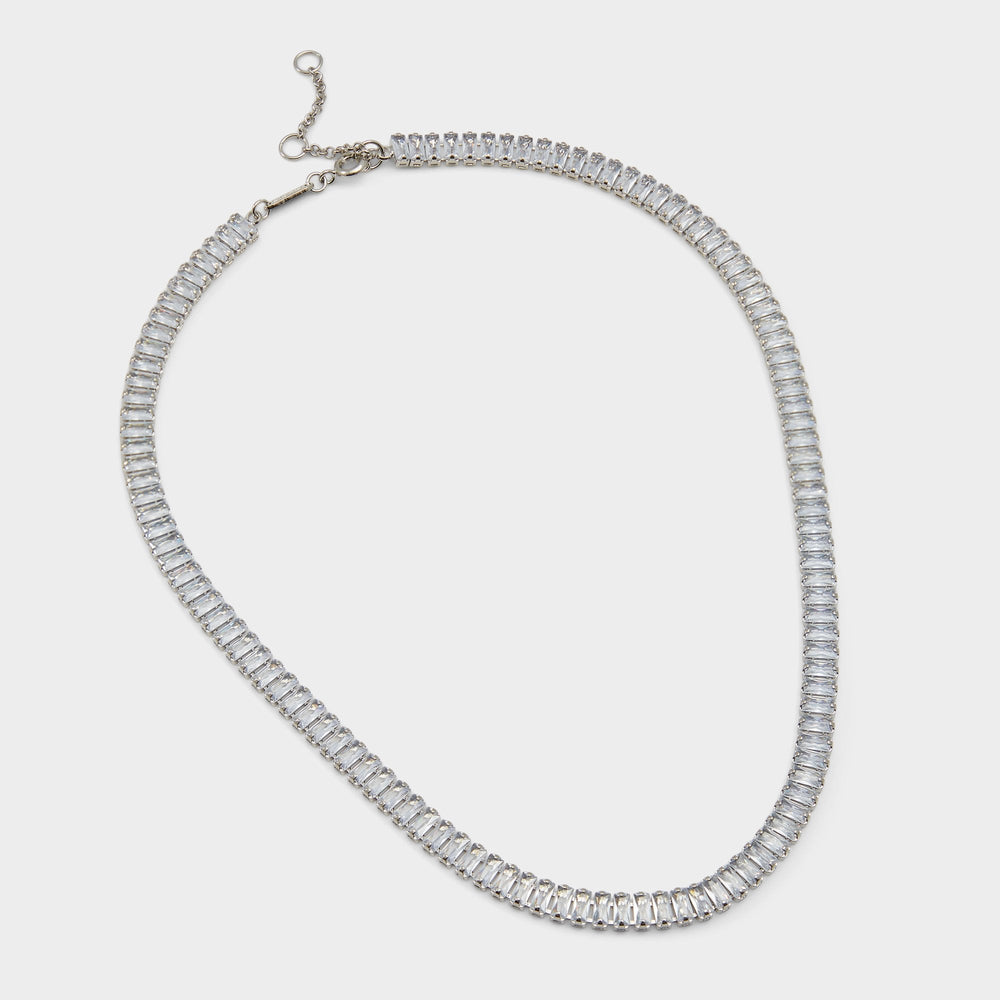 Silver/Clear Multi Maliana Silver/Clear Multi Women's Necklaces - Choker necklace | Aldo