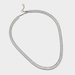 Silver/Clear Multi Maliana Silver/Clear Multi Women's Necklaces - Choker necklace | Aldo