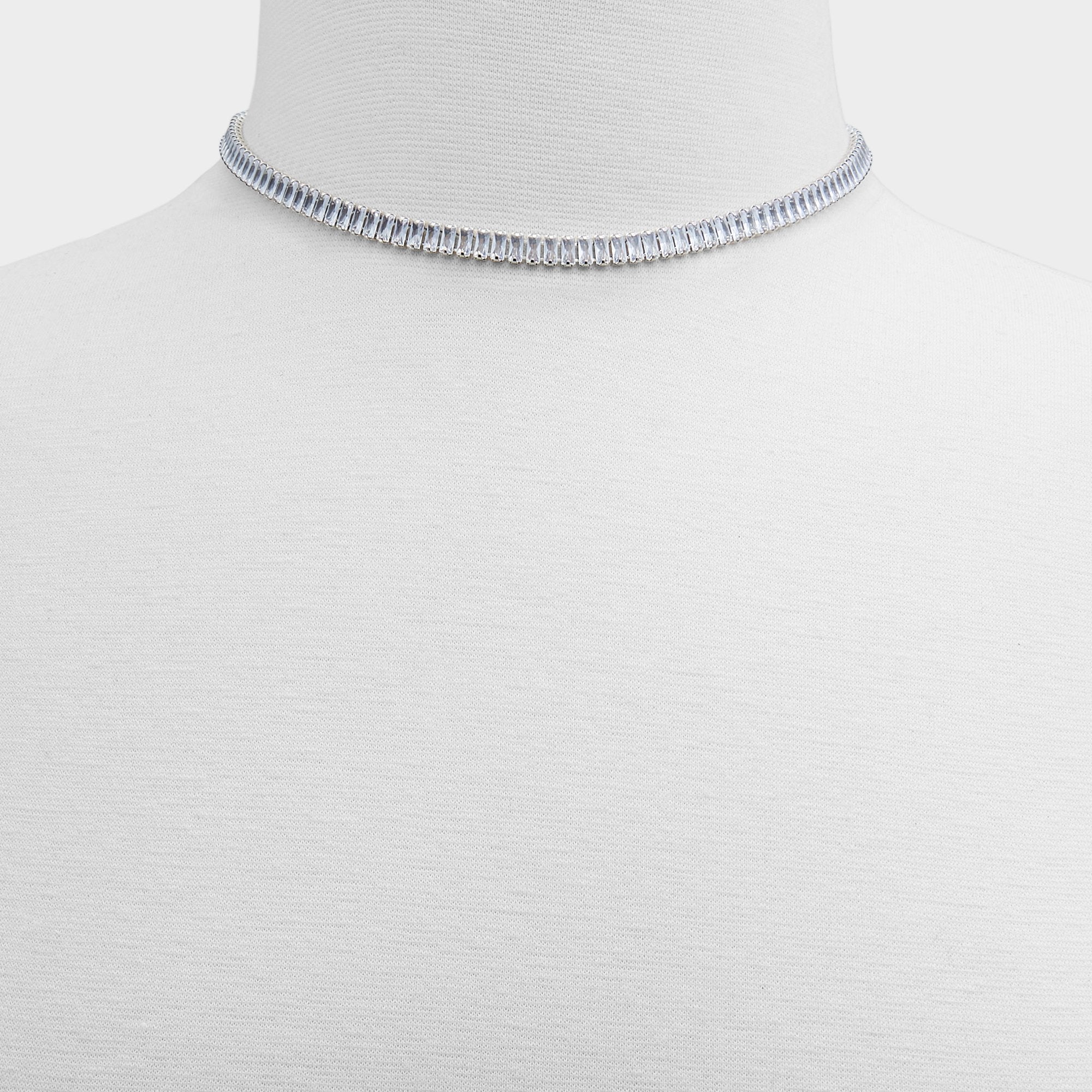 Silver/Clear Multi Maliana Silver/Clear Multi Women's Necklaces - Choker necklace | Aldo