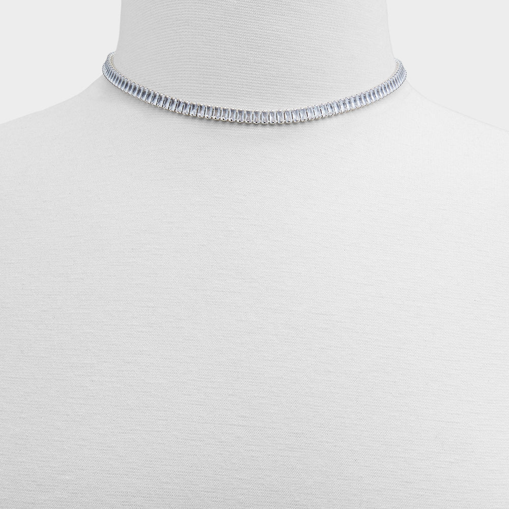 Silver/Clear Multi Maliana Silver/Clear Multi Women's Necklaces - Choker necklace | Aldo