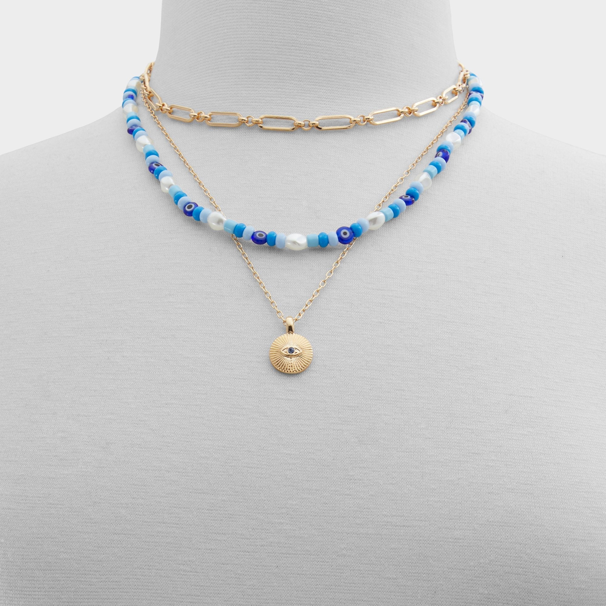 Dark Blue Menkalinan Dark Blue Women's Necklaces - Necklace | Aldo