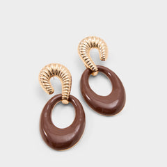 Light brown Gemellina in Light Brown - Chandelier earrings | Aldo