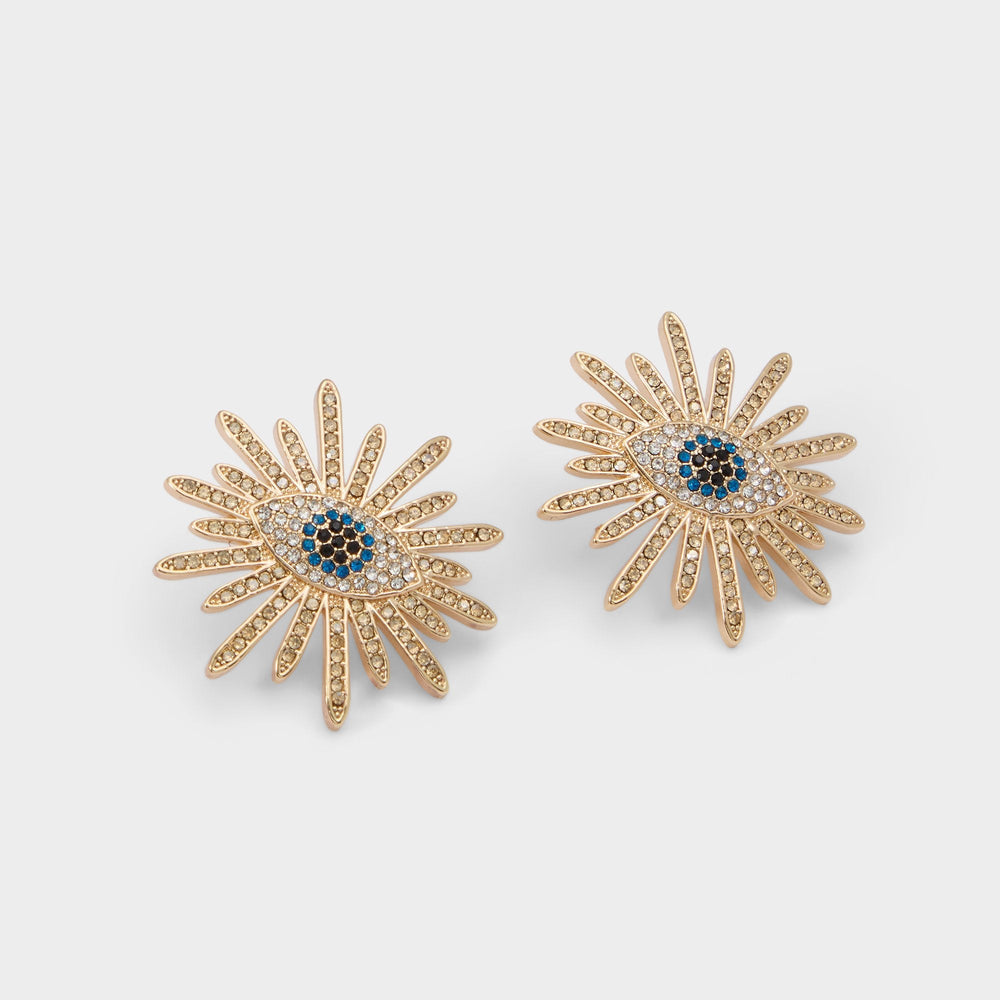 Dark Blue Amuletts in Dark Blue - Statement earrings | Aldo