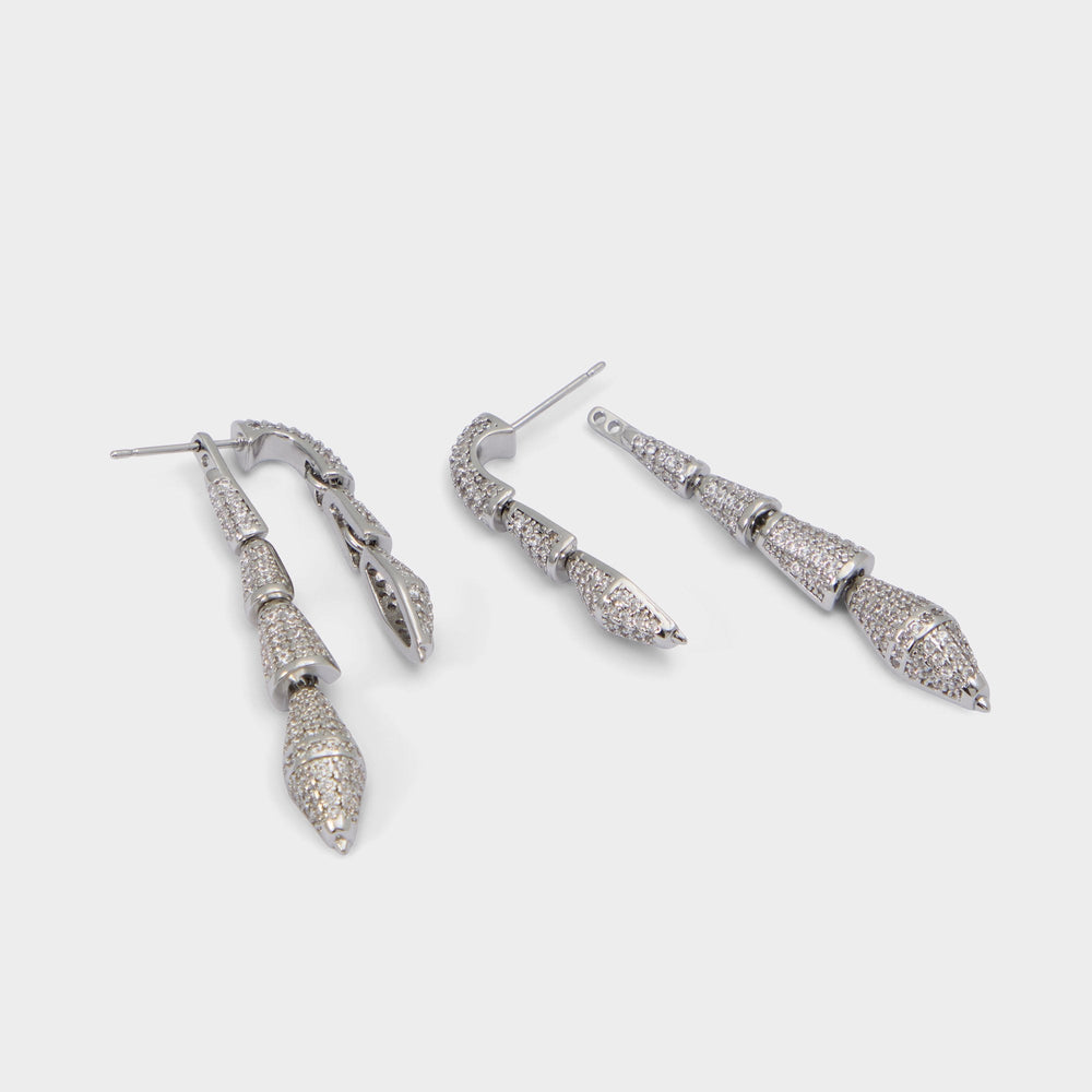 Silver/clear multi Serrpente in Silver Clear Multi - Statement earrings | Aldo