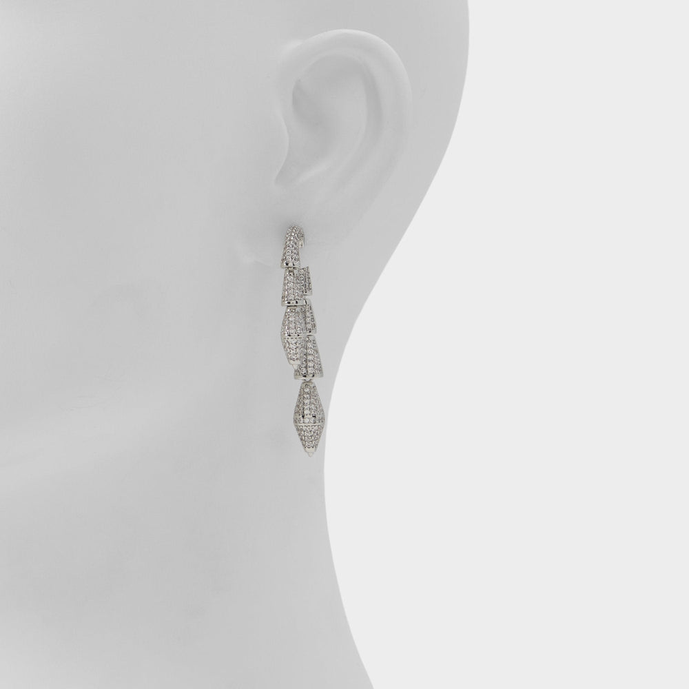 Silver/clear multi Serrpente in Silver Clear Multi - Statement earrings | Aldo