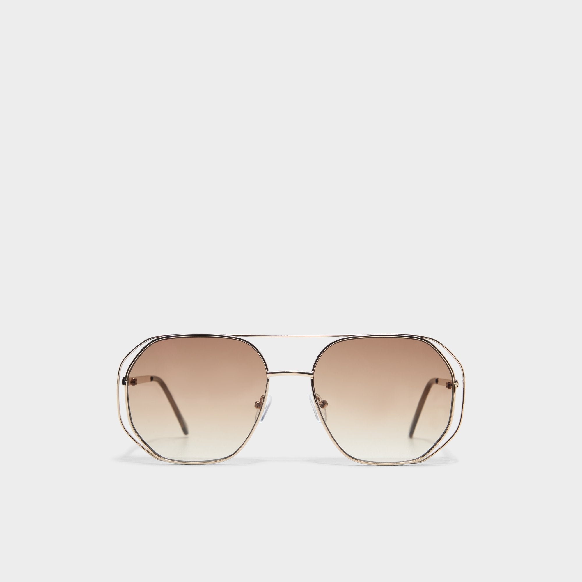 Gold Areanwan Gold Women's Sunglasses - Aviator sunglasses | Aldo