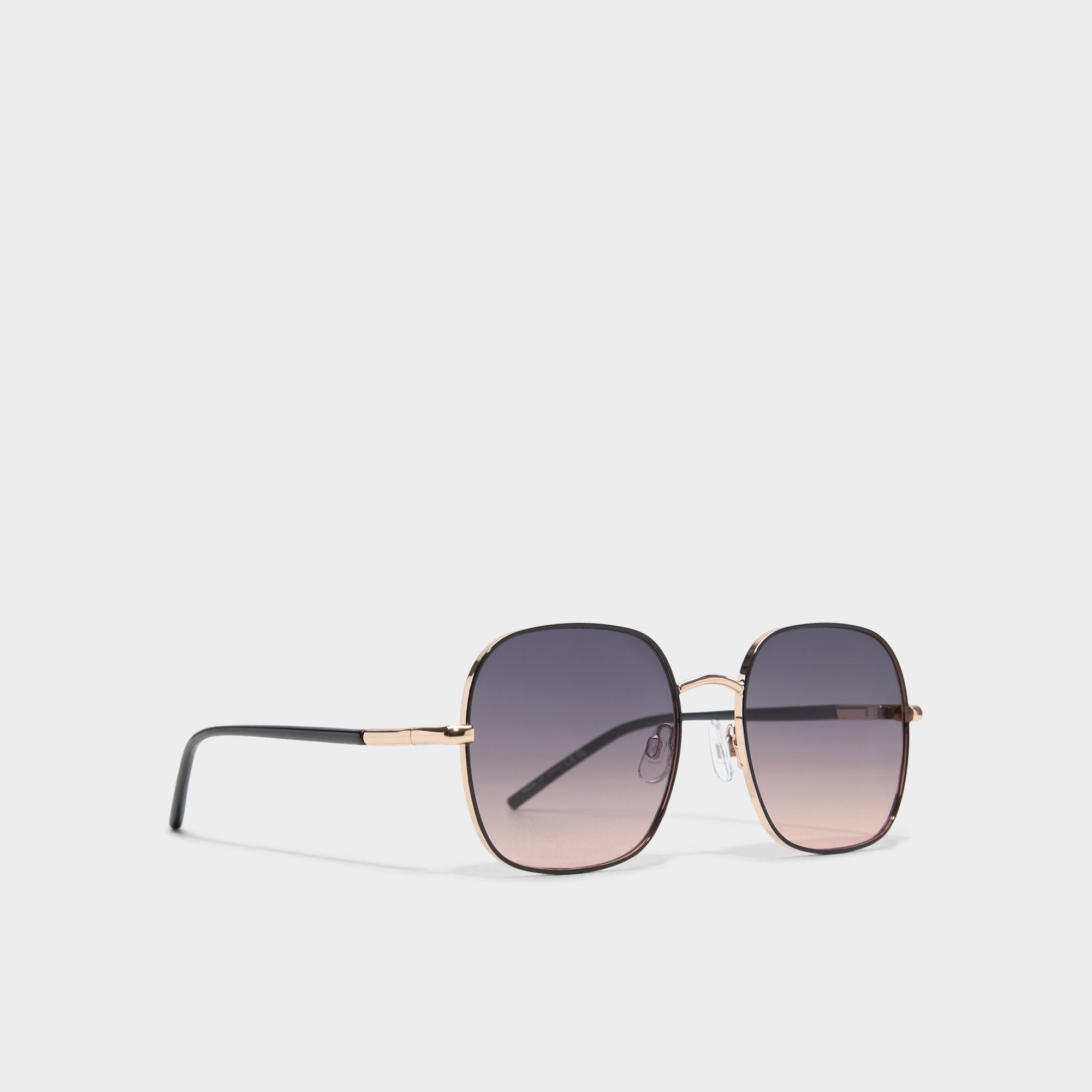 Black/Gold Multi Elbamadar Black/Gold Multi Women's Square - Square sunglasses | Aldo
