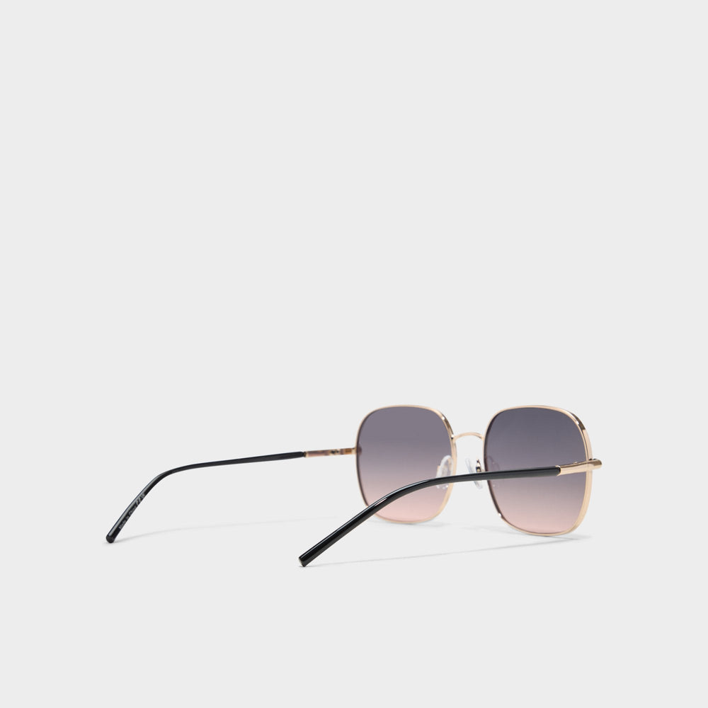 Black/Gold Multi Elbamadar Black/Gold Multi Women's Square - Square sunglasses | Aldo