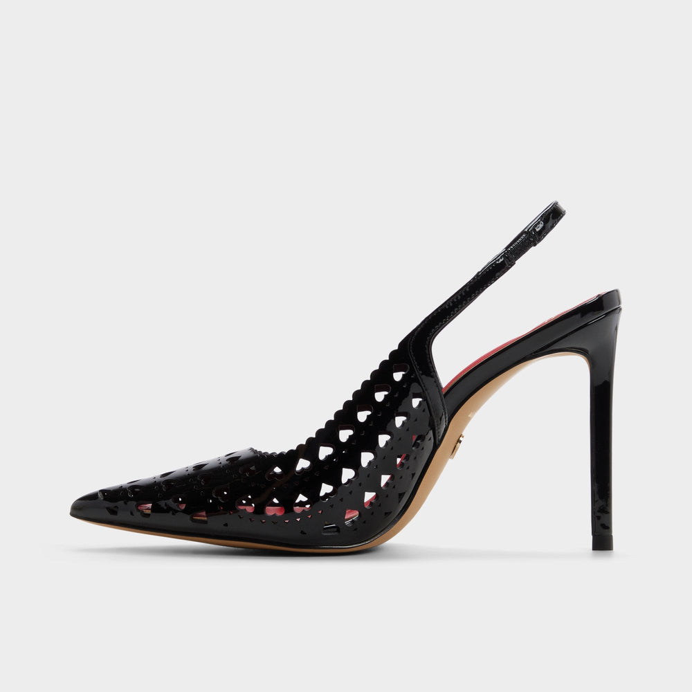 Black Lovesling in Black - Sling back high heel, Stiletto heel | Aldo