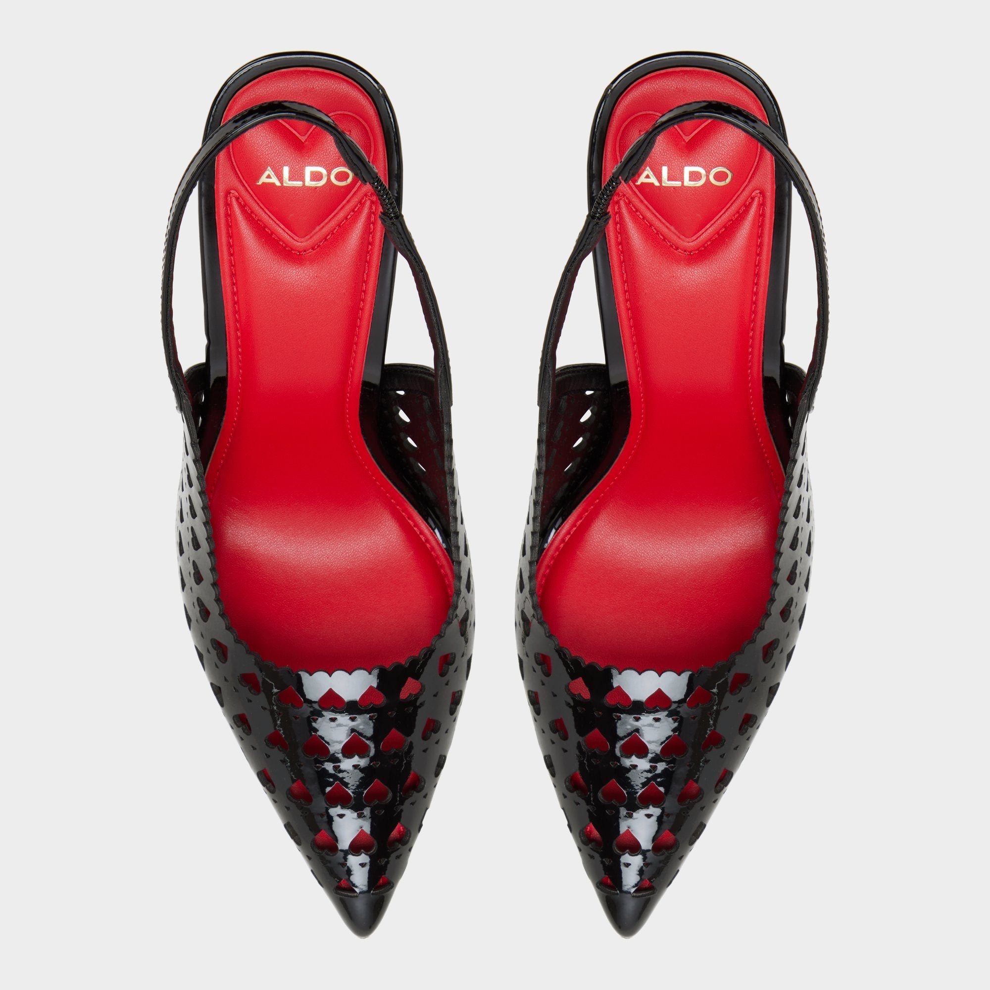 Black Lovesling in Black - Sling back high heel, Stiletto heel | Aldo