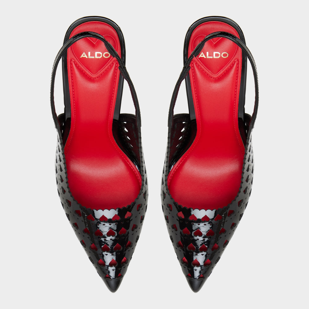 Black Lovesling in Black - Sling back high heel, Stiletto heel | Aldo