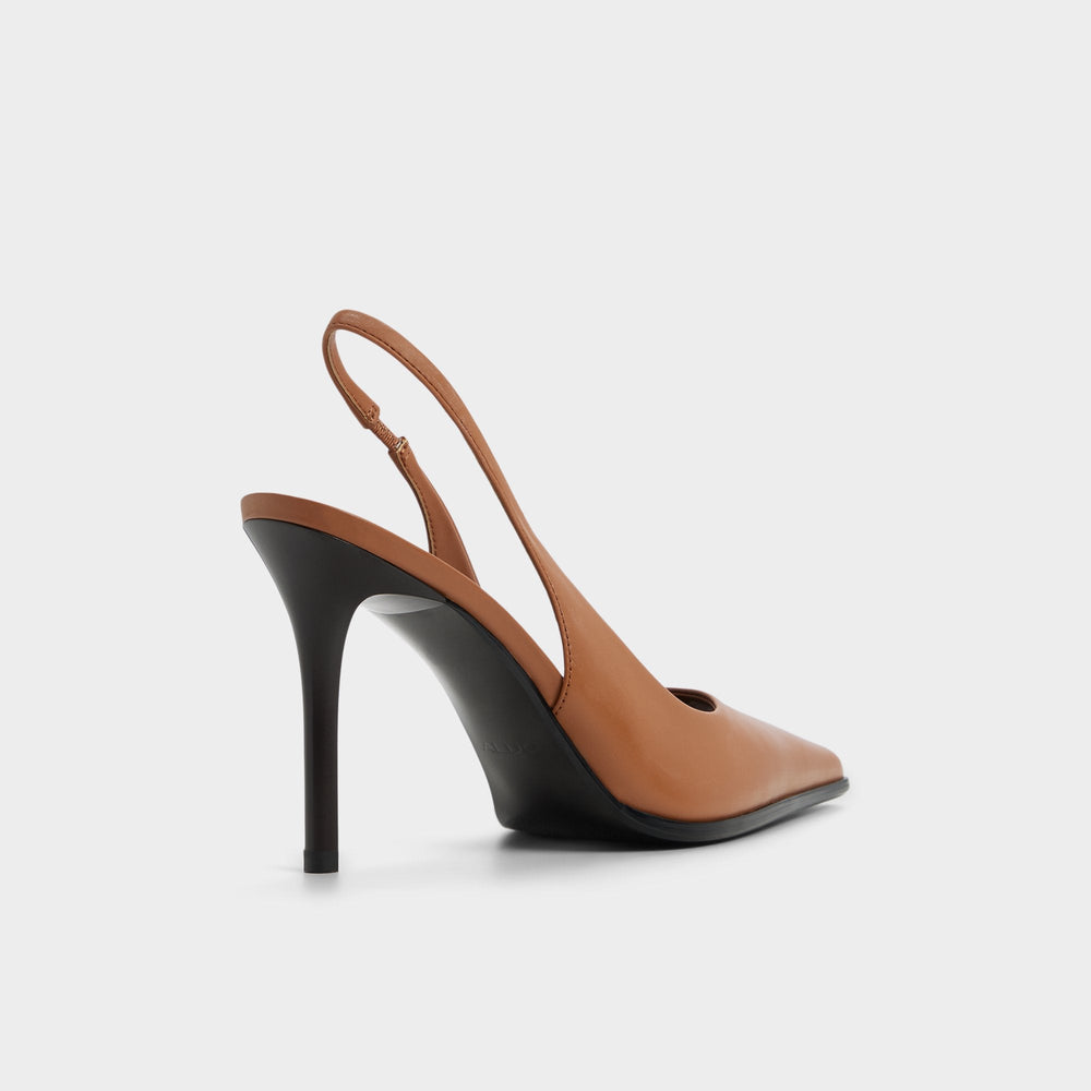 Light brown Re in Samantha Light Brown - Sling back high heel, Stiletto heel | Aldo