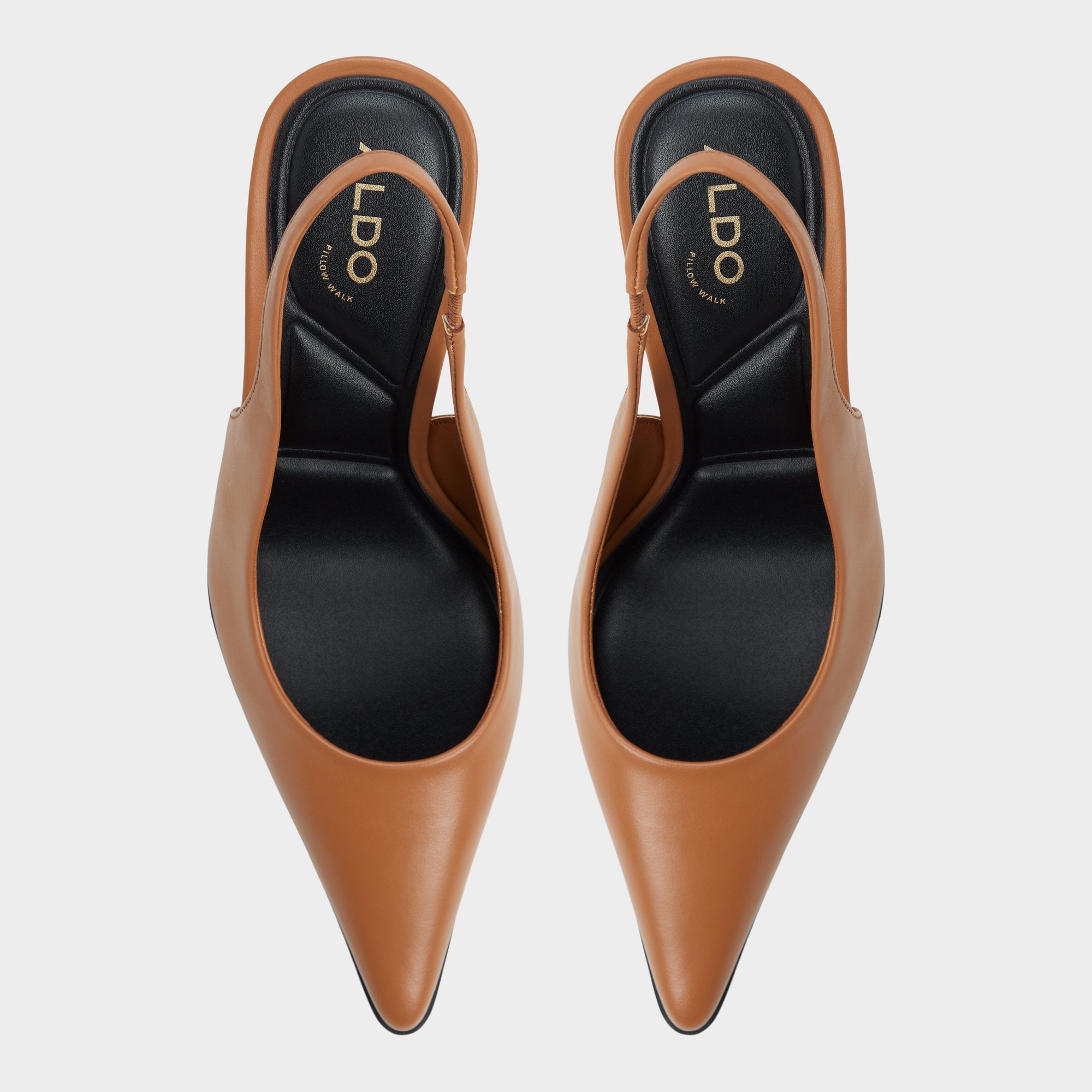 Light brown Re in Samantha Light Brown - Sling back high heel, Stiletto heel | Aldo