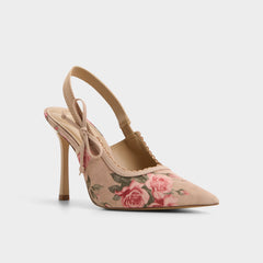 Beige combo Hennie in Beige Combo 14190601 - Sling back high heel, Stiletto heel | Aldo