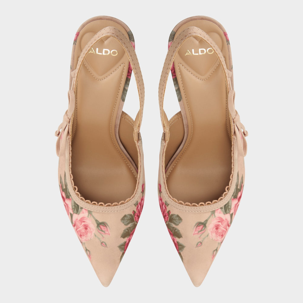 Beige combo Hennie in Beige Combo 14190601 - Sling back high heel, Stiletto heel | Aldo