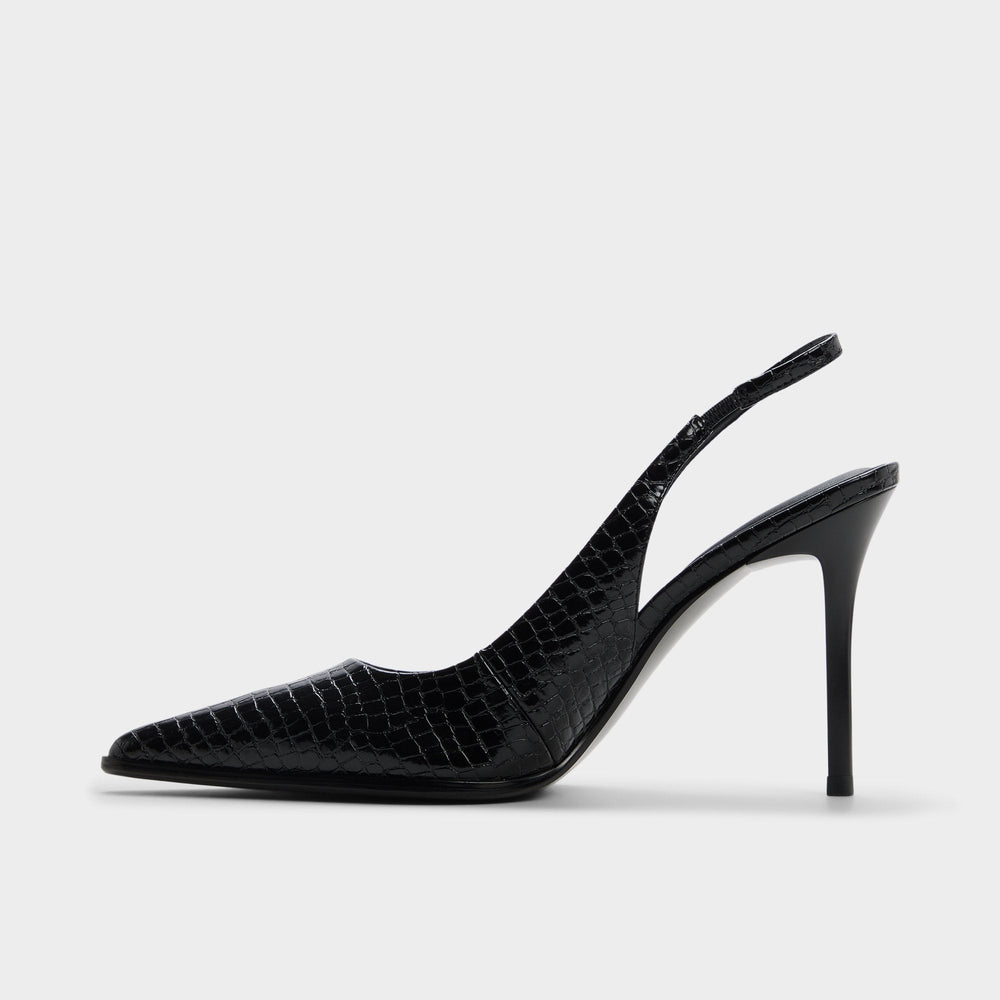 Other black Re in Samantha Other Black - Sling back high heel, Stiletto heel | Aldo