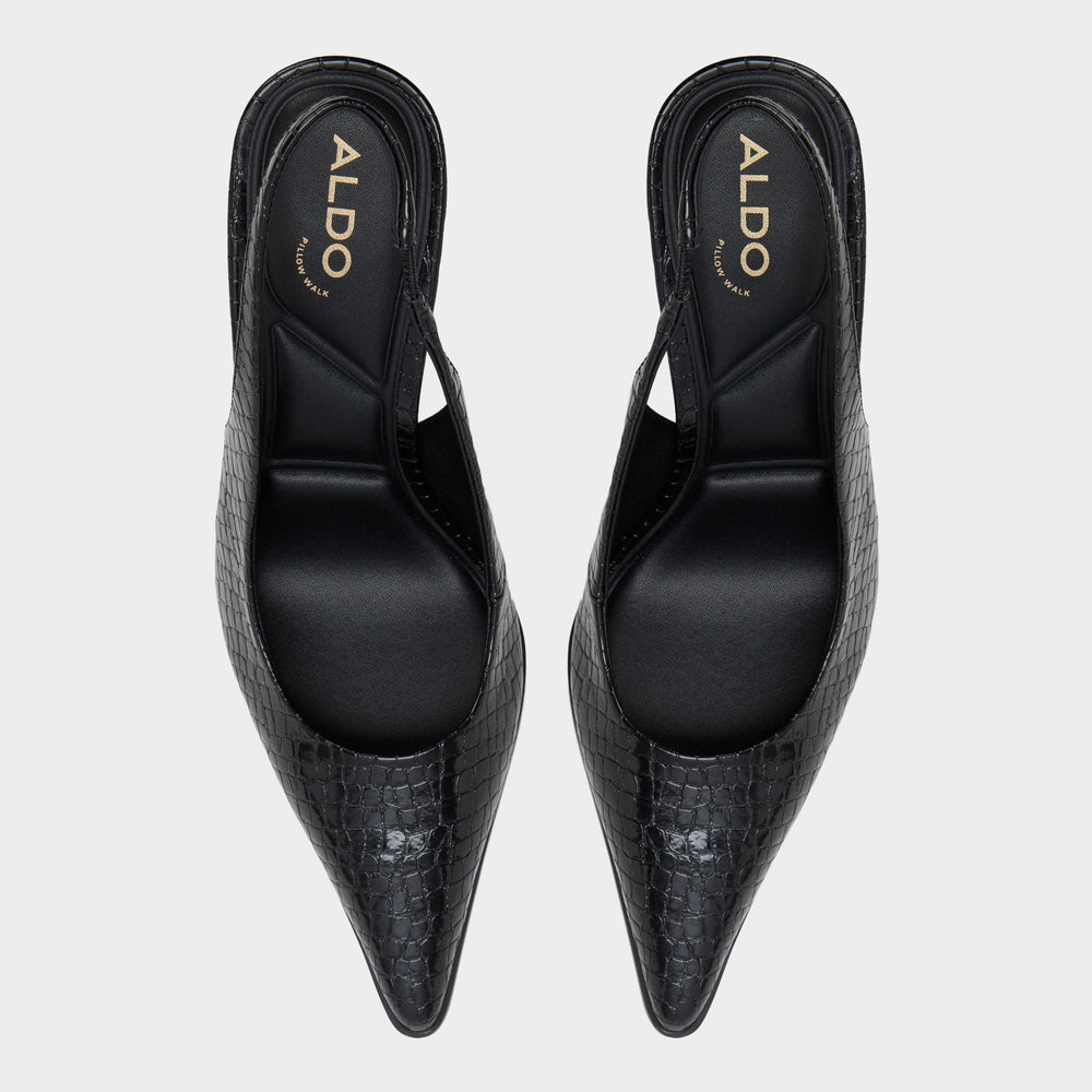 Other black Re in Samantha Other Black - Sling back high heel, Stiletto heel | Aldo