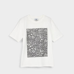 White/Black Timothy in Goodman White Black14038062 - Unisex t-shirt | Aldo