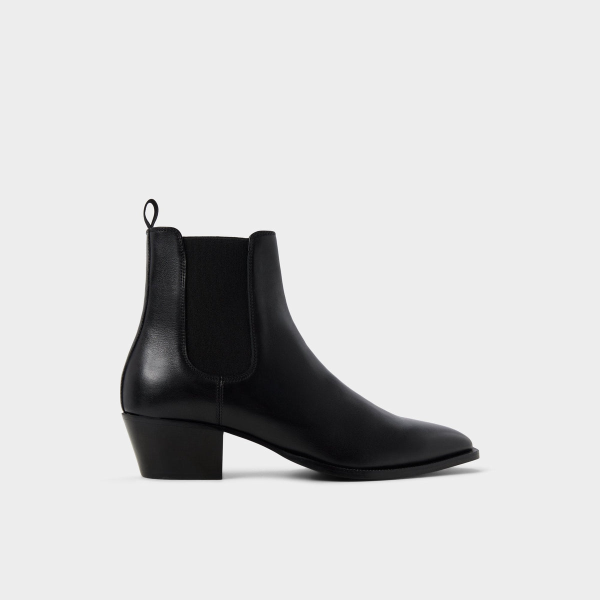 Black Jako in Black - Chelsea boot, Block heel | Aldo