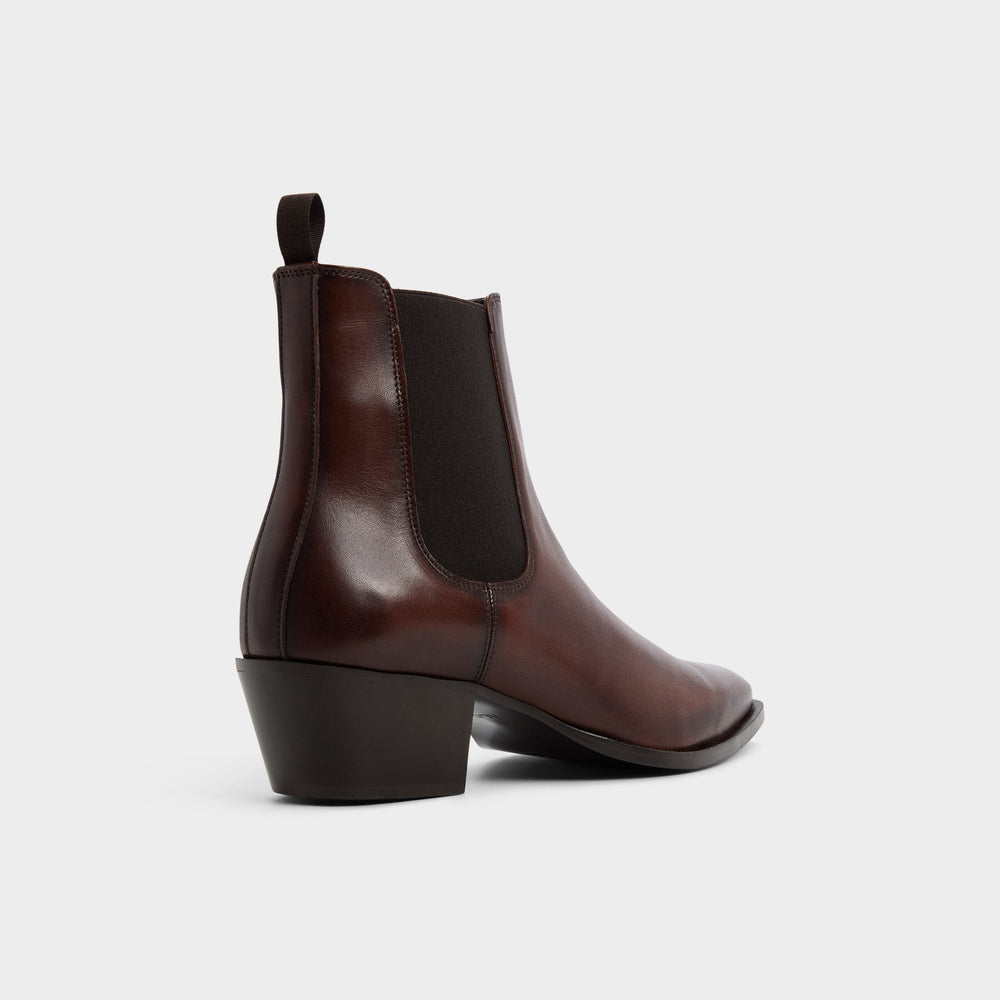 Brown Jako in Brown - Chelsea boot, Block heel | Aldo