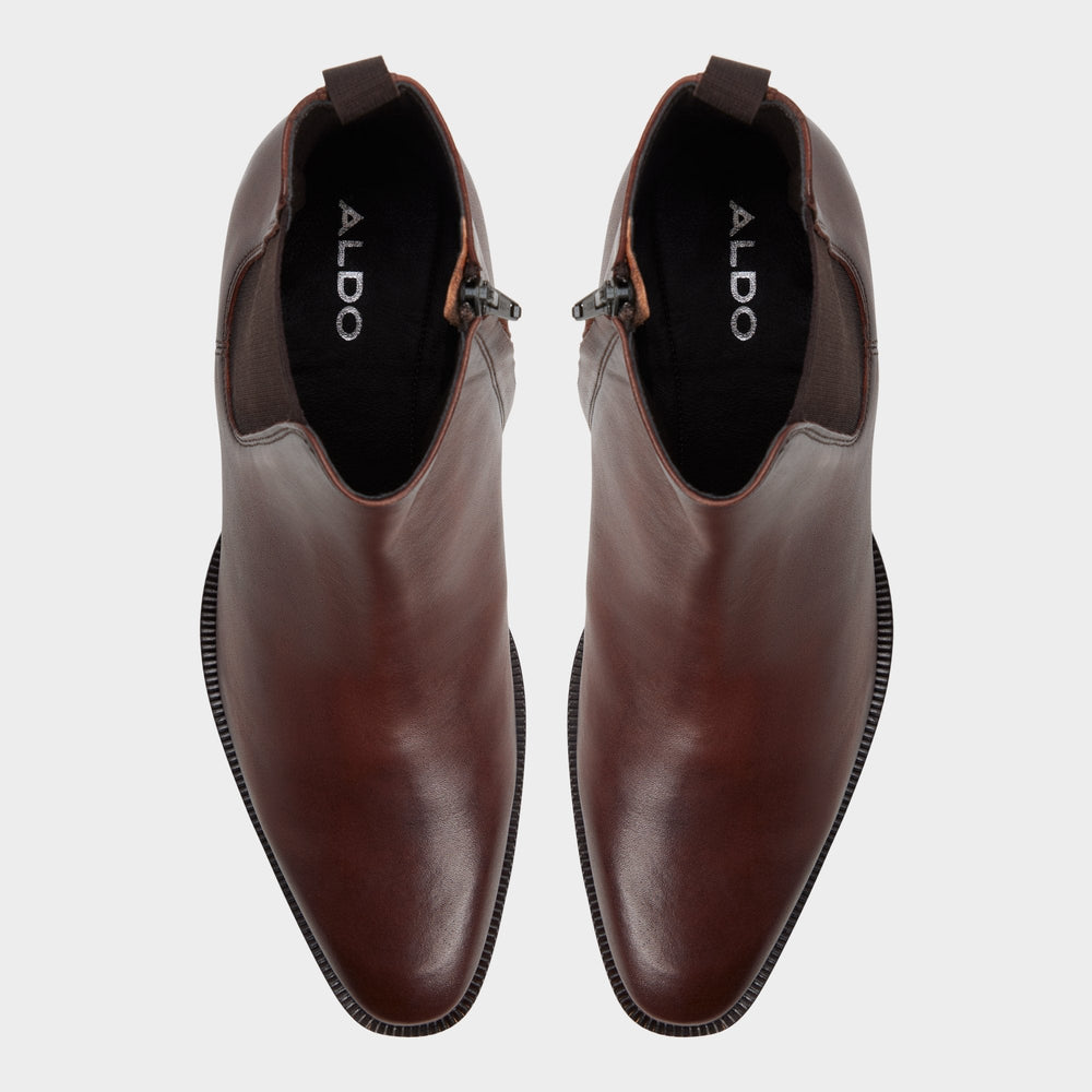 Brown Jako in Brown - Chelsea boot, Block heel | Aldo