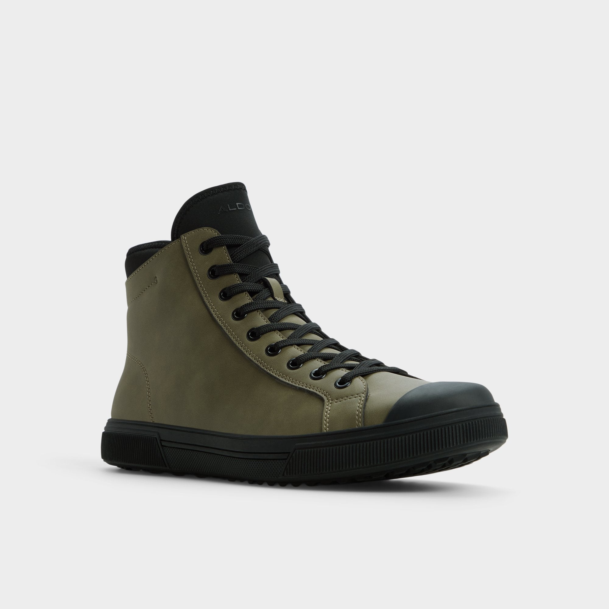 Olive Esttanqueiro in Olive - Lace-up boot, Cup sole | Aldo