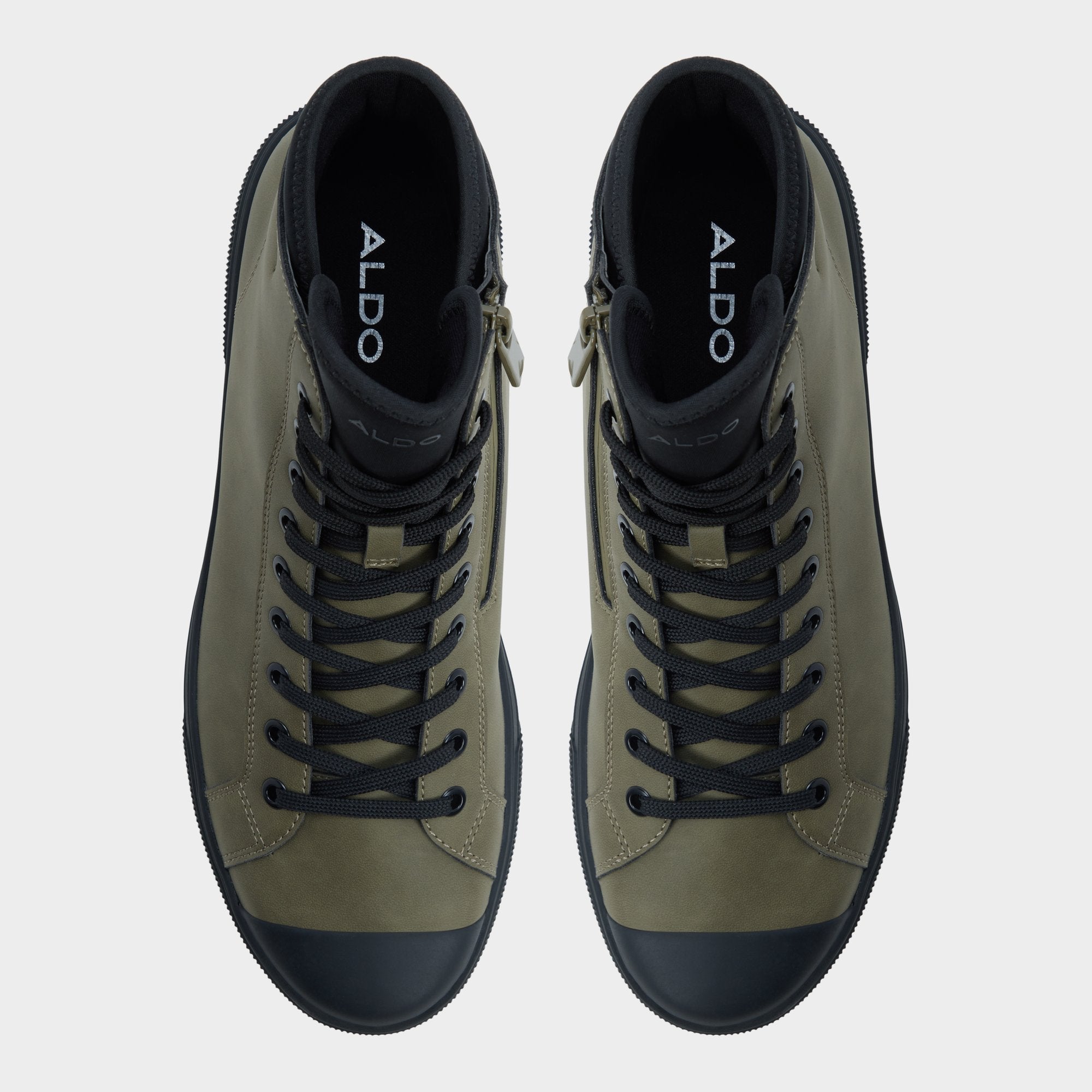 Olive Esttanqueiro in Olive - Lace-up boot, Cup sole | Aldo
