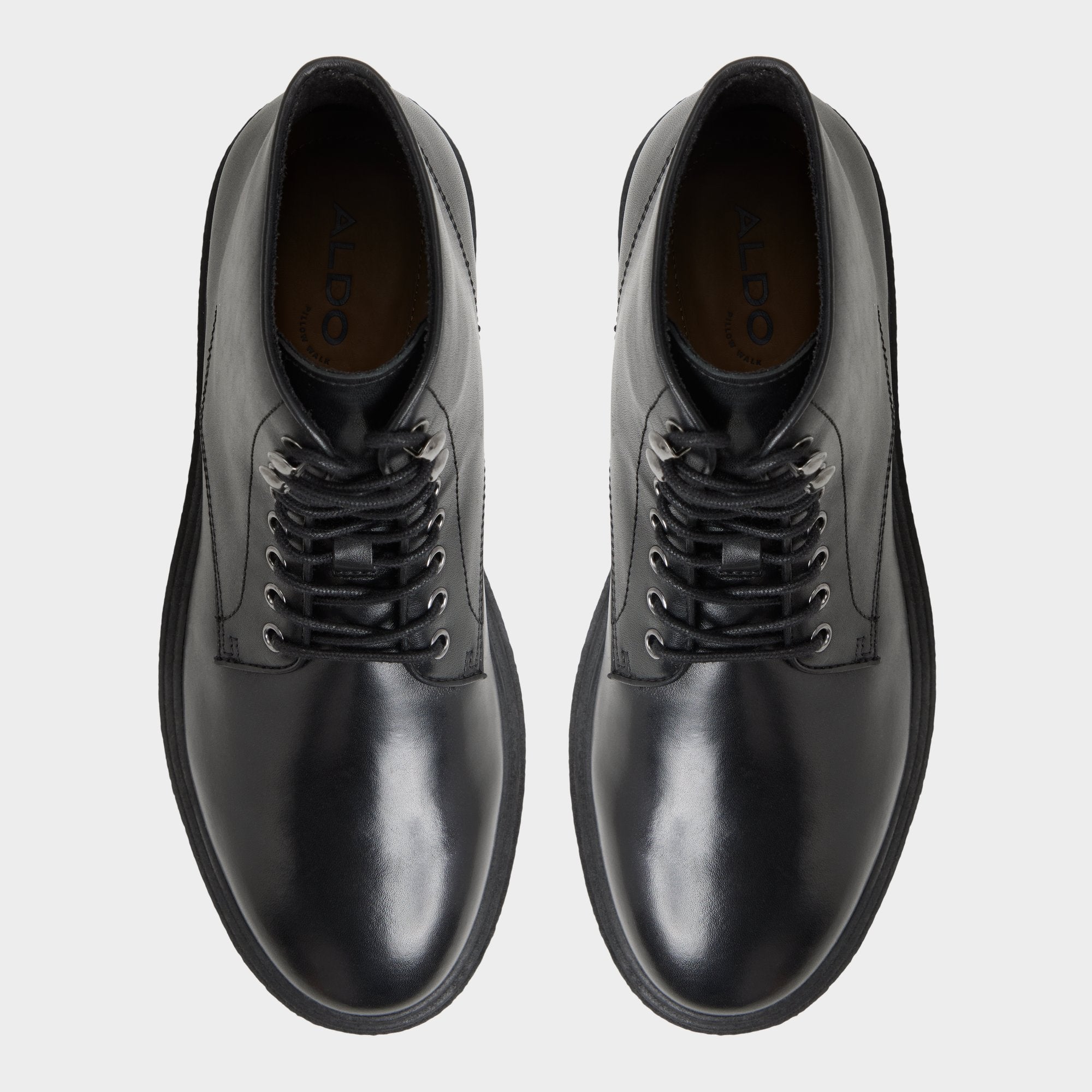 Black Walton in Black - Lace-up boot | Aldo