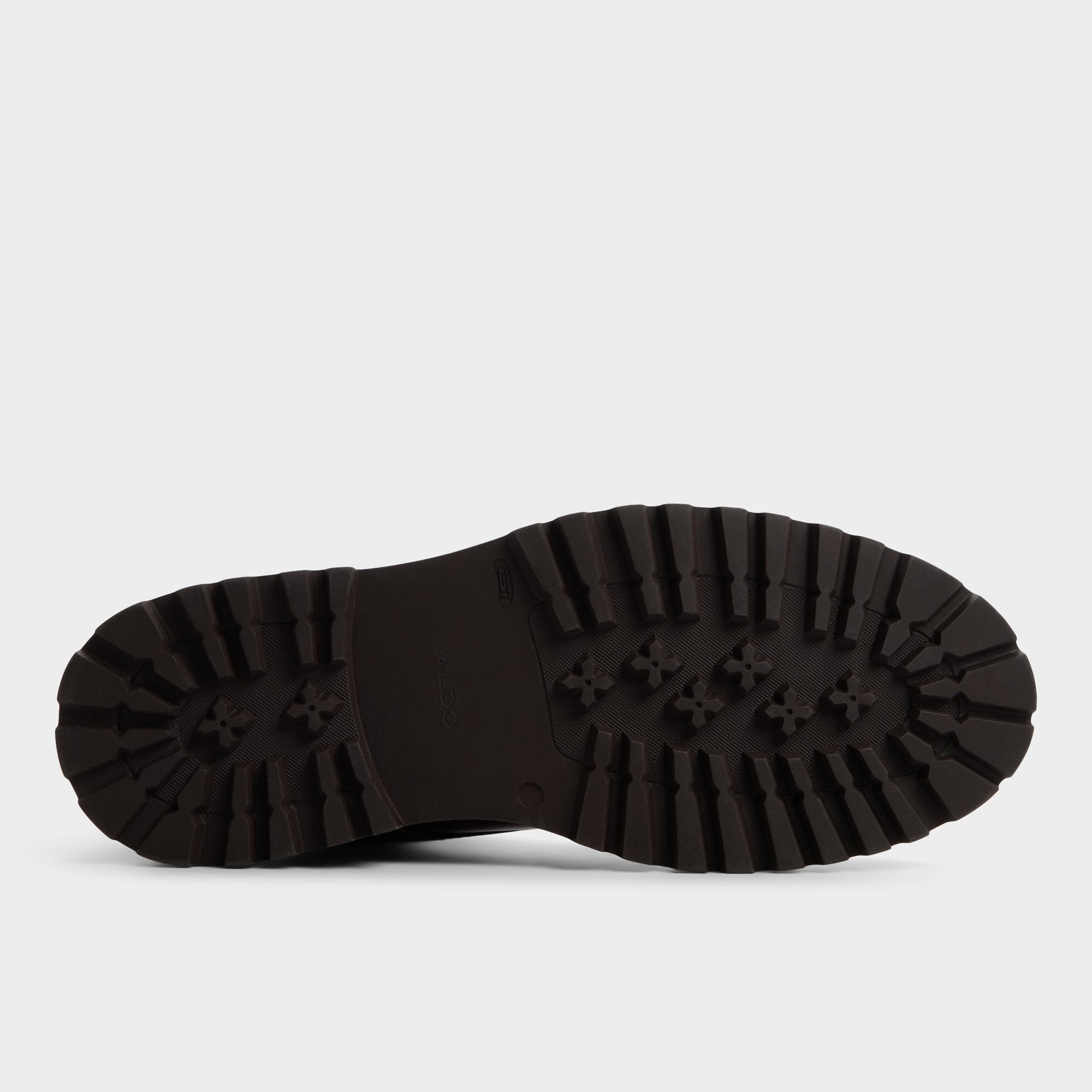 Medium brown Draco in Medium Brown - Combat boot, Lug sole | Aldo