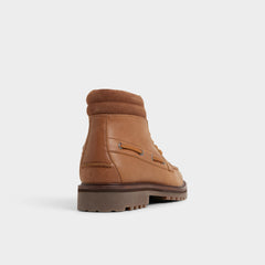 Cognac Farrell in Cognac - Combat boot, Lug sole | Aldo