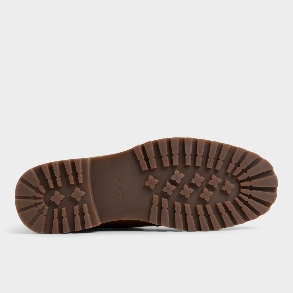 Cognac Farrell in Cognac - Combat boot, Lug sole | Aldo