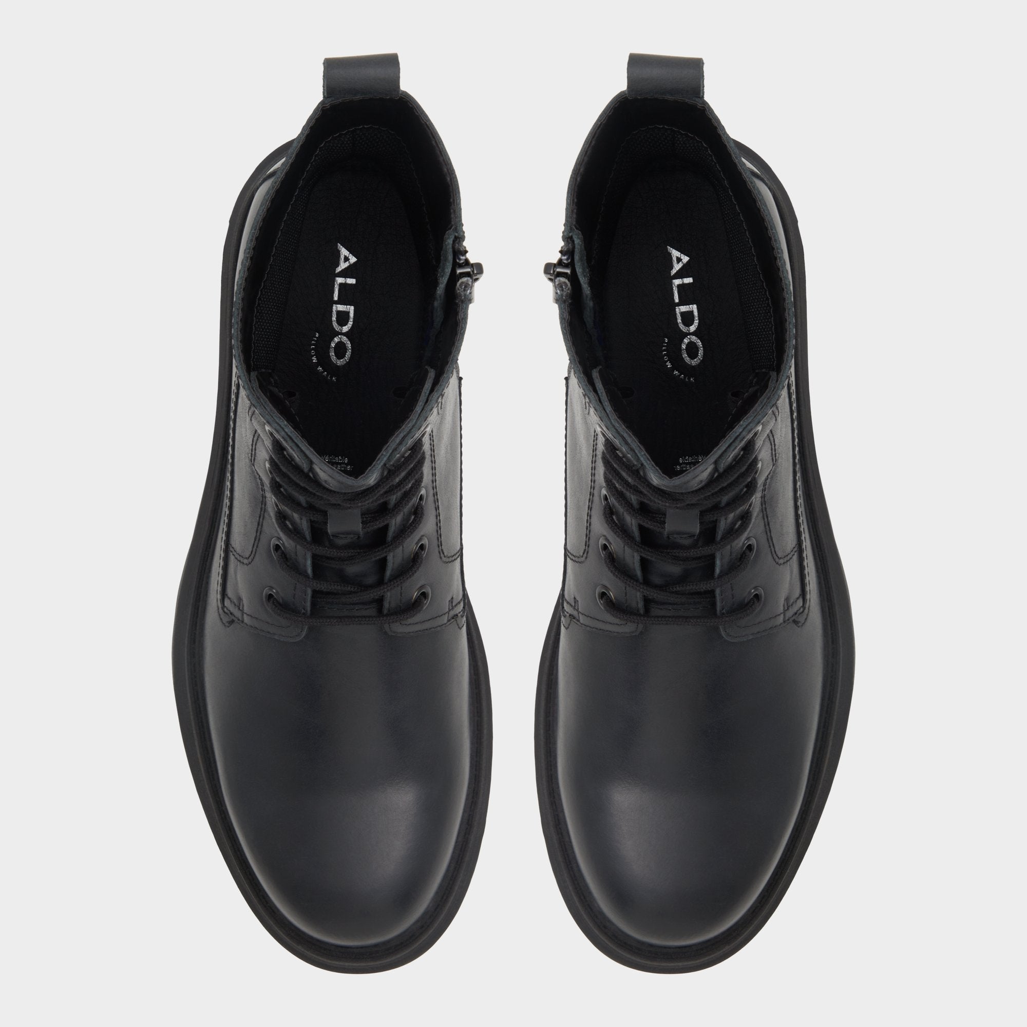 Black Reish Black Men's Lace-up boots - Lace-up boot, Lug sole | Aldo