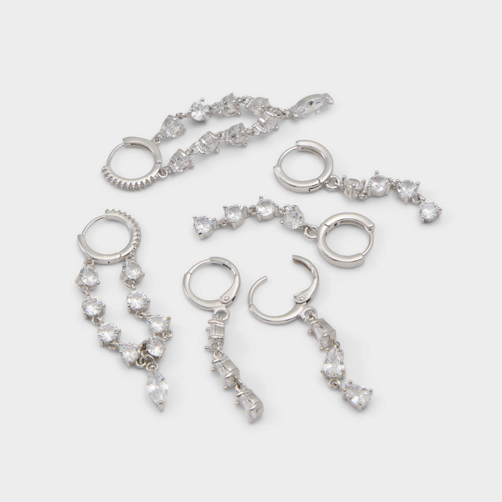 Silver/clear multi Colettee in Silver Clear Multi - Earring set | Aldo