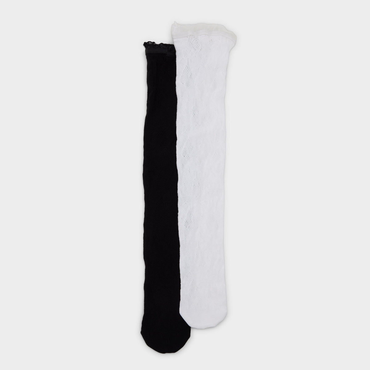 Black/white Lacydaze in Black White - Crew socks | Aldo