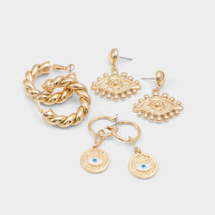 Gold Eyemuse in Gold - Earrings | Aldo
